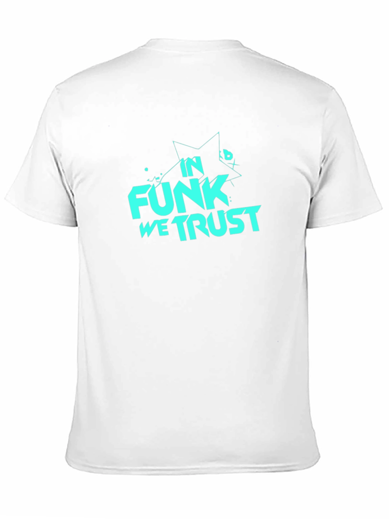 In Funk We Trust Black Graphic Tee