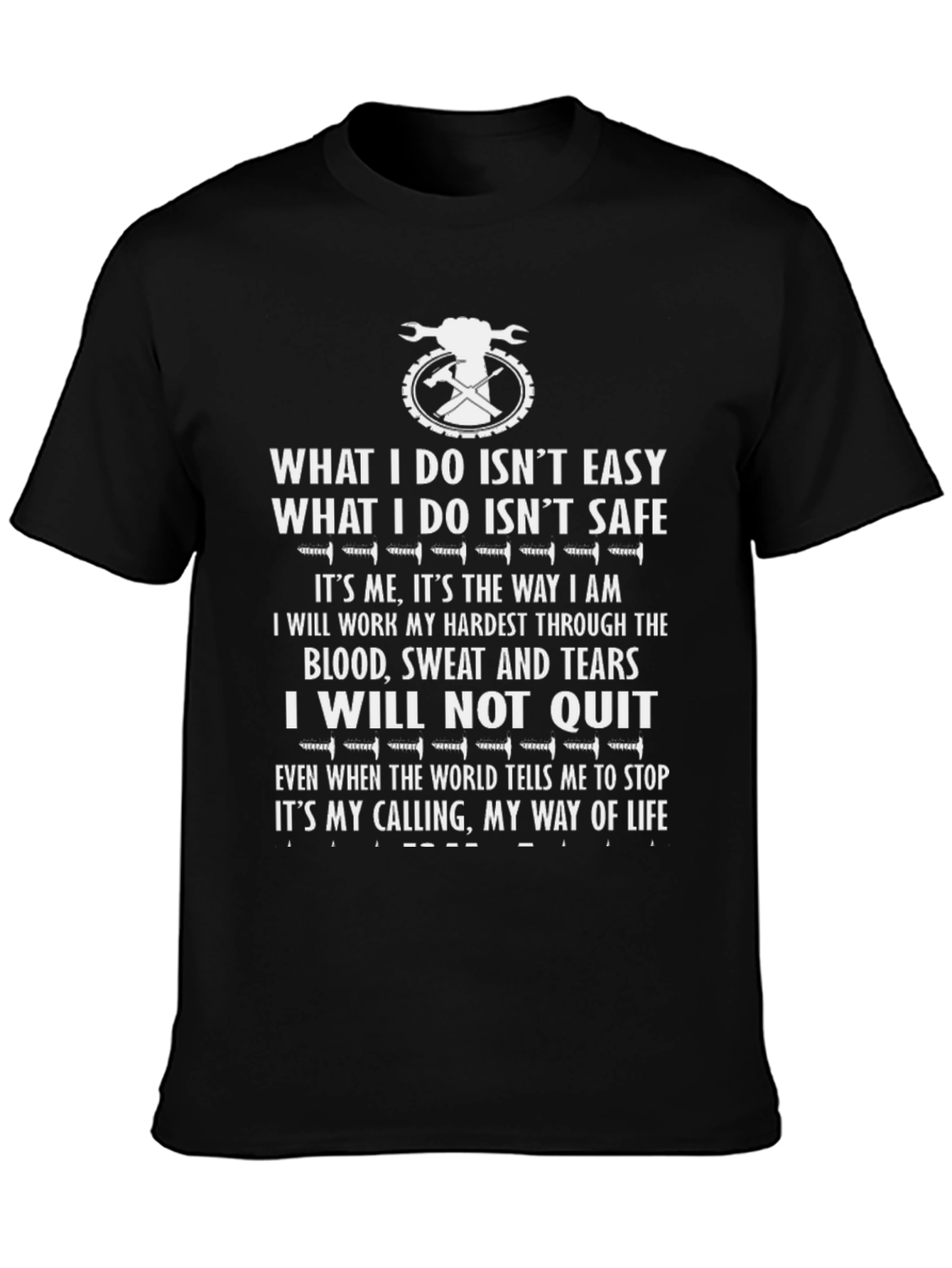 Hard Working Mans T-Shirt