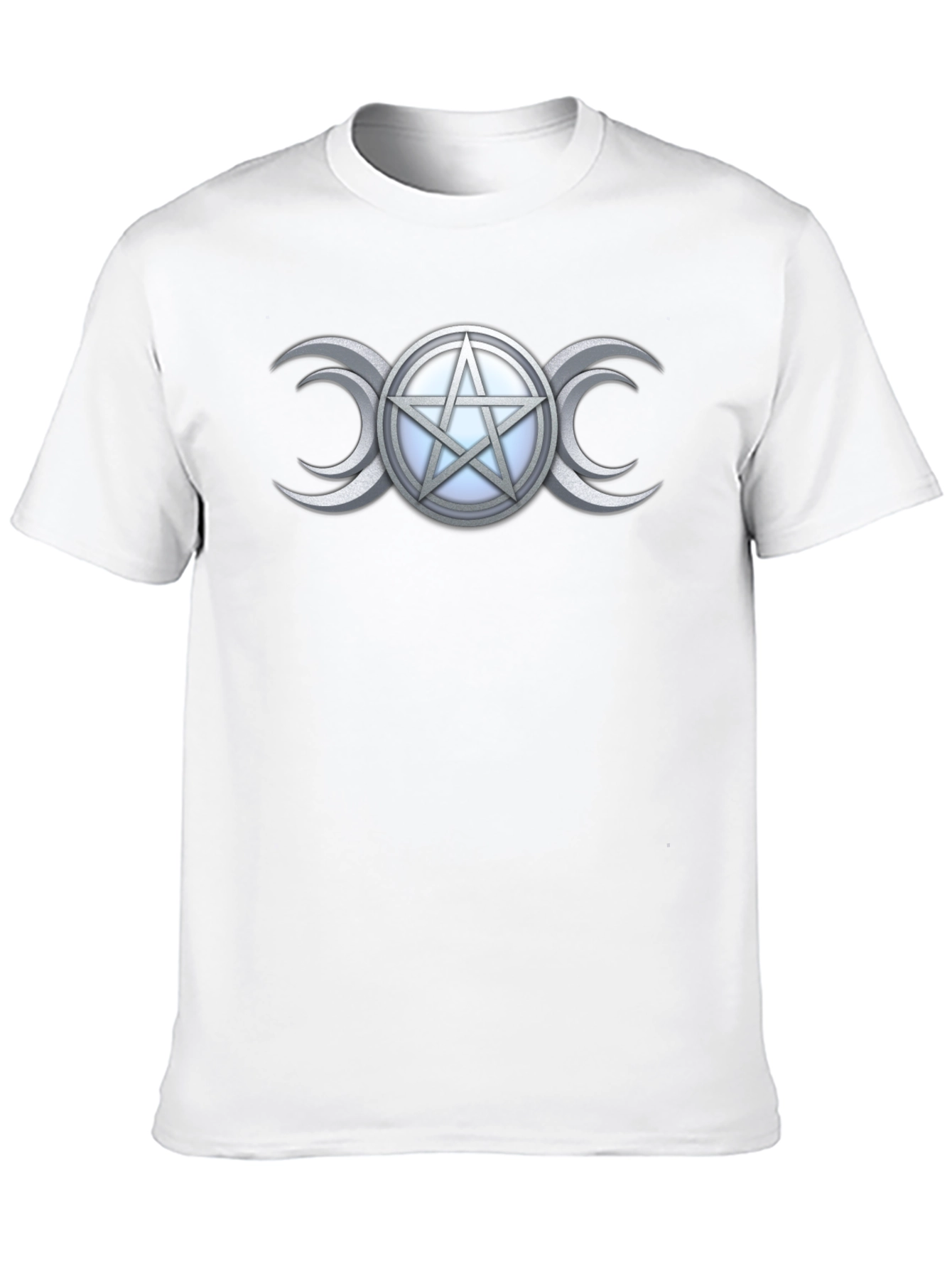 Triple Moon Goddess Pentacle T-Shirt