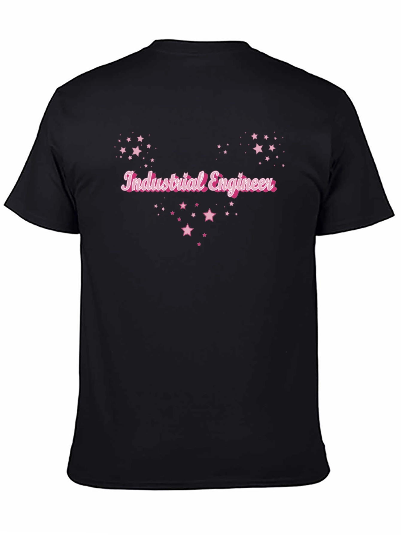 Industrial Engineer Star Tee - Pink Graphic