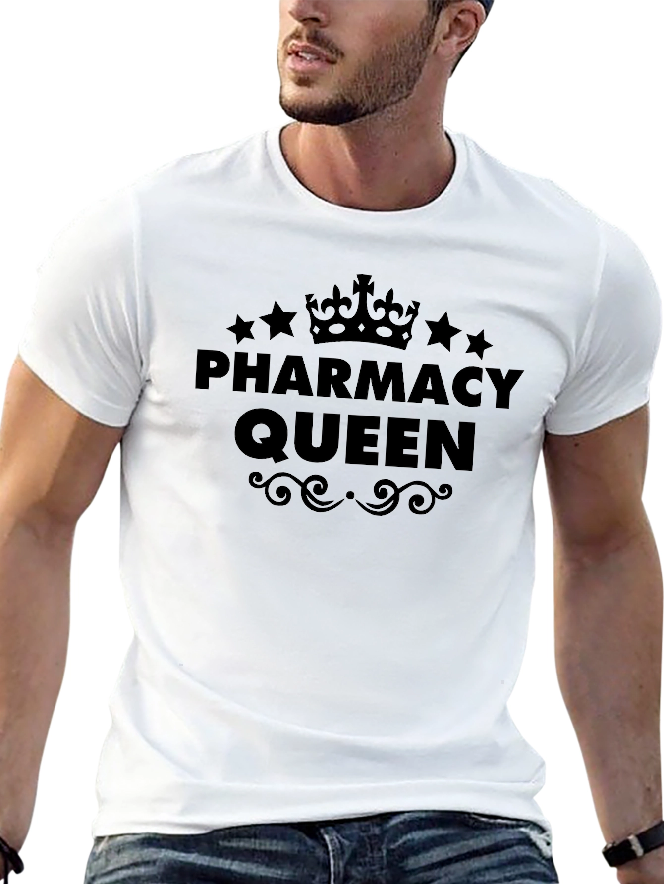 Pharmacy Queen Black T-Shirt