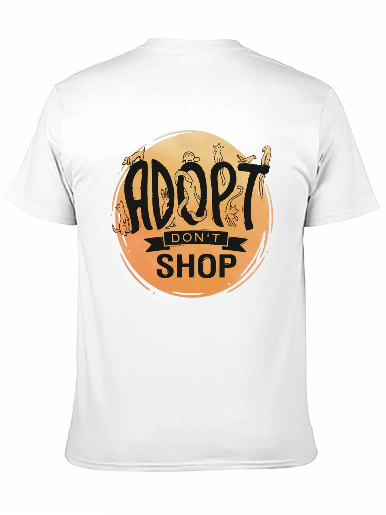 Adopt Dont Shop Graphic Tee