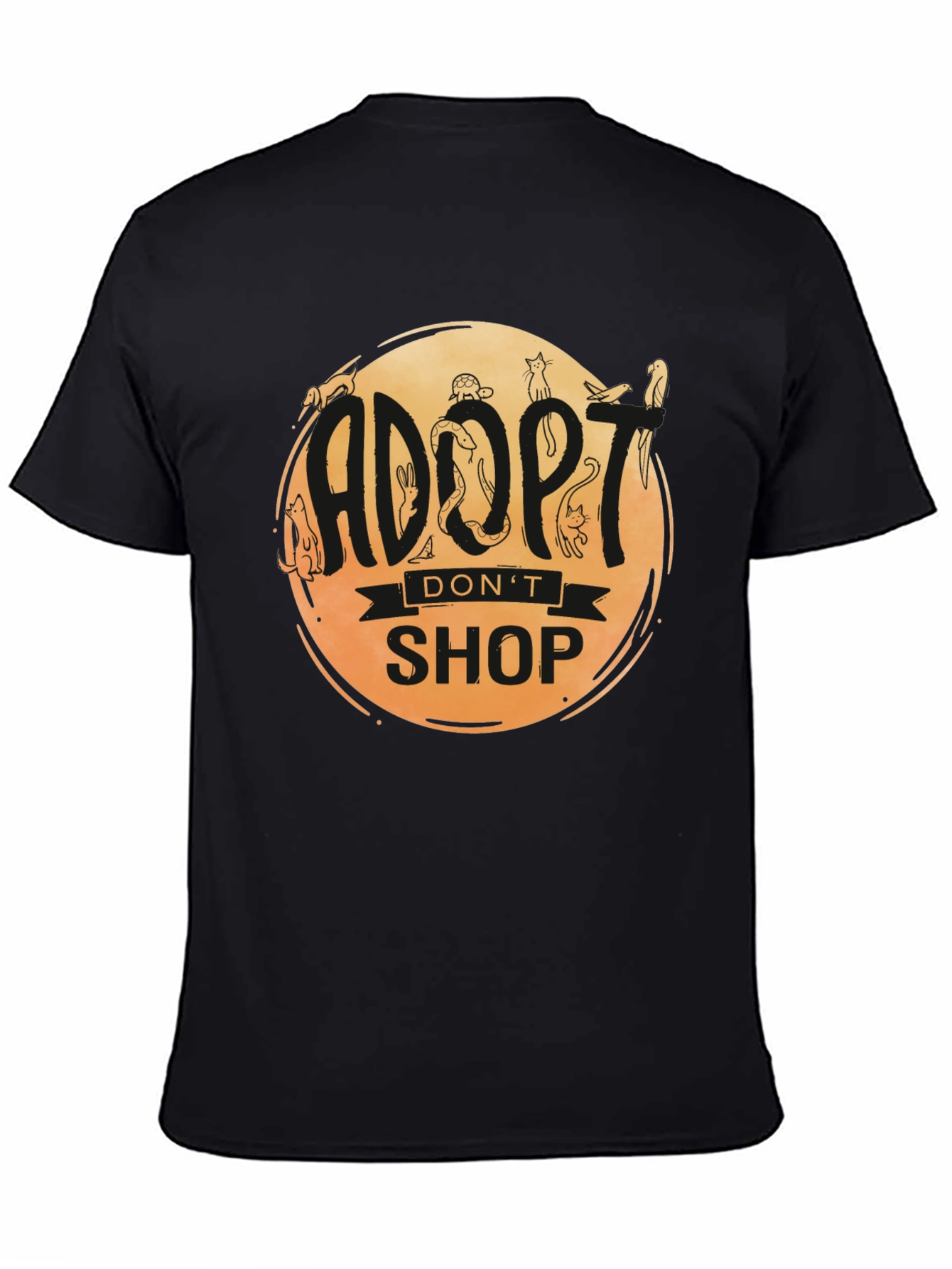 Adopt Dont Shop Graphic Tee
