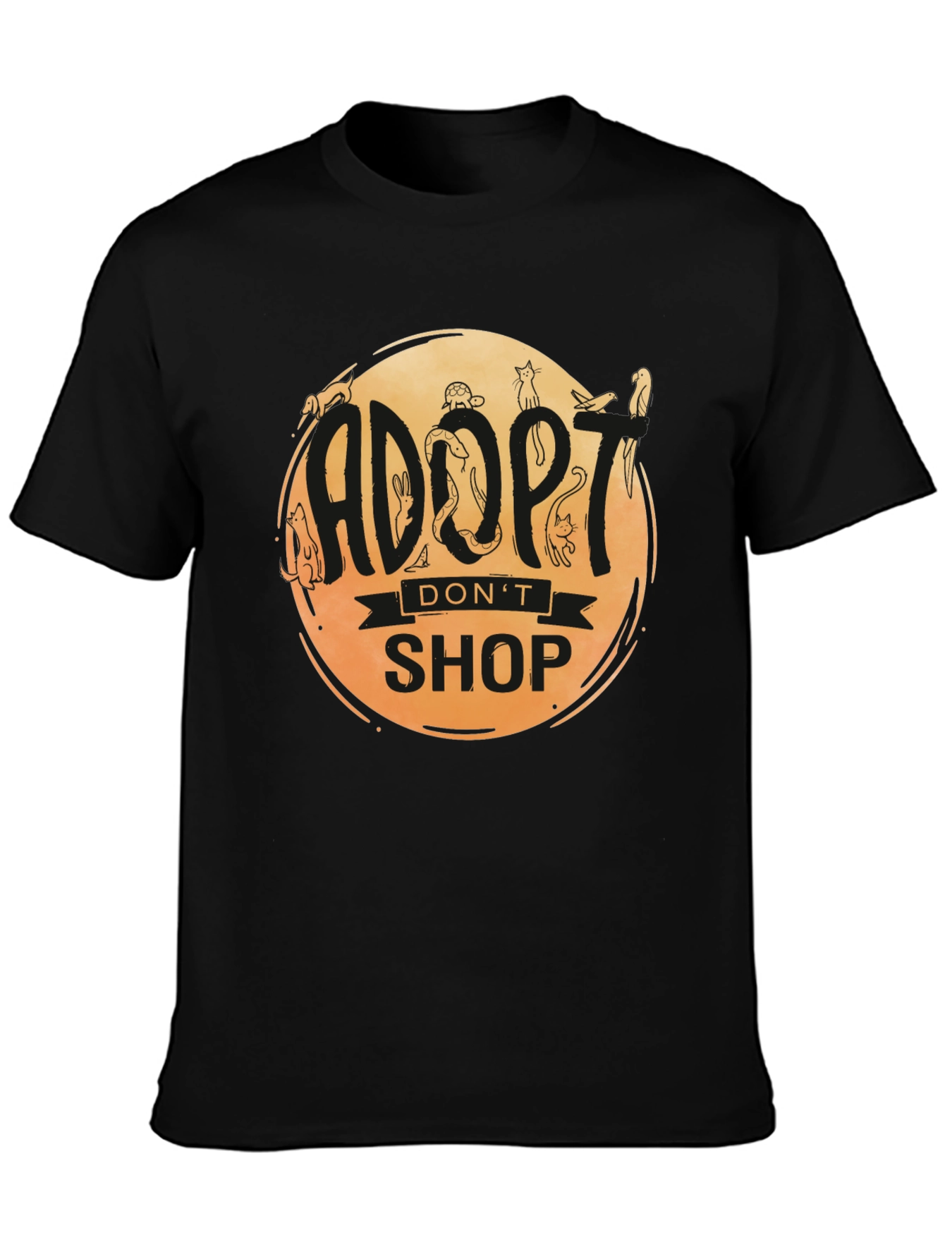 Adopt Dont Shop Graphic Tee