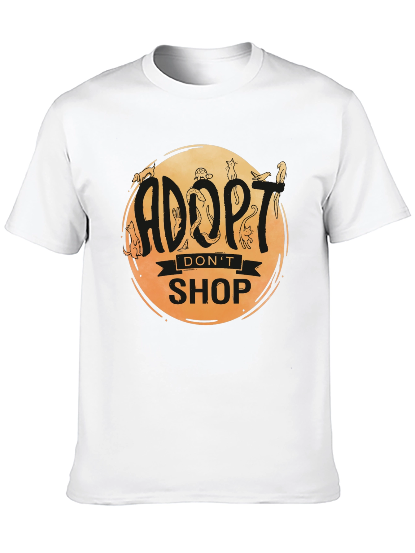 Adopt Dont Shop Graphic Tee
