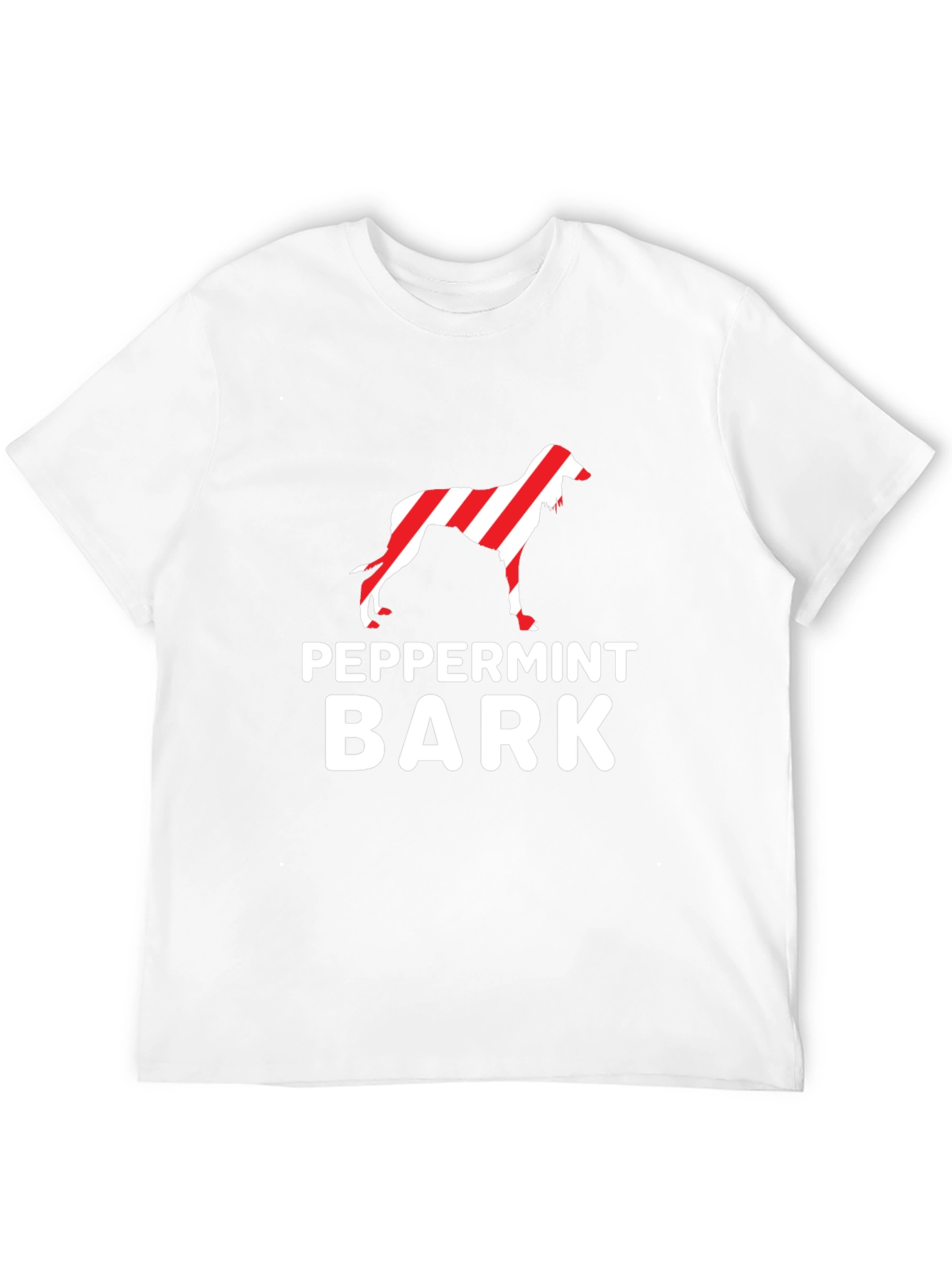 Peppermint Bark Dog Graphic T-Shirt