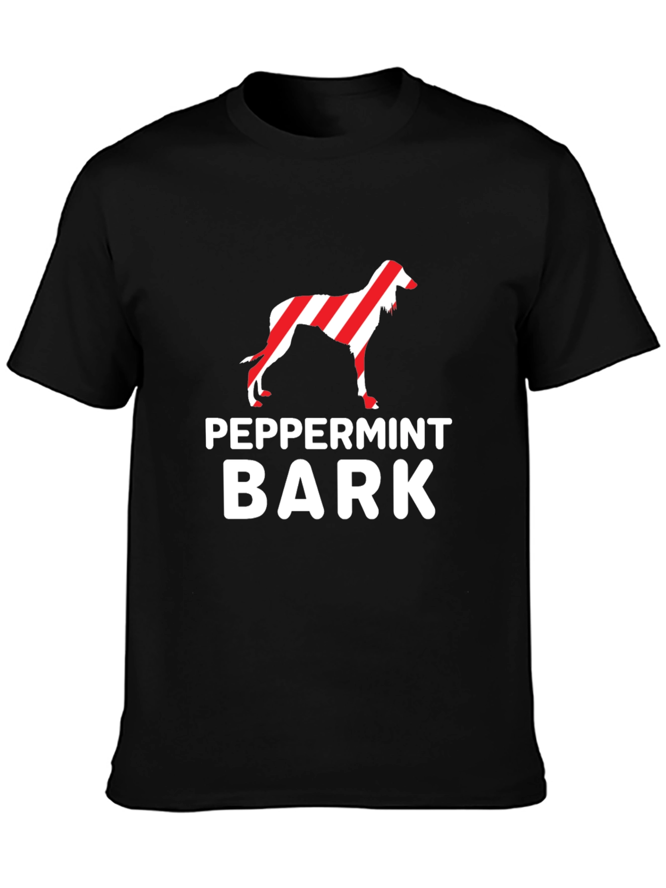 Peppermint Bark Dog Graphic T-Shirt