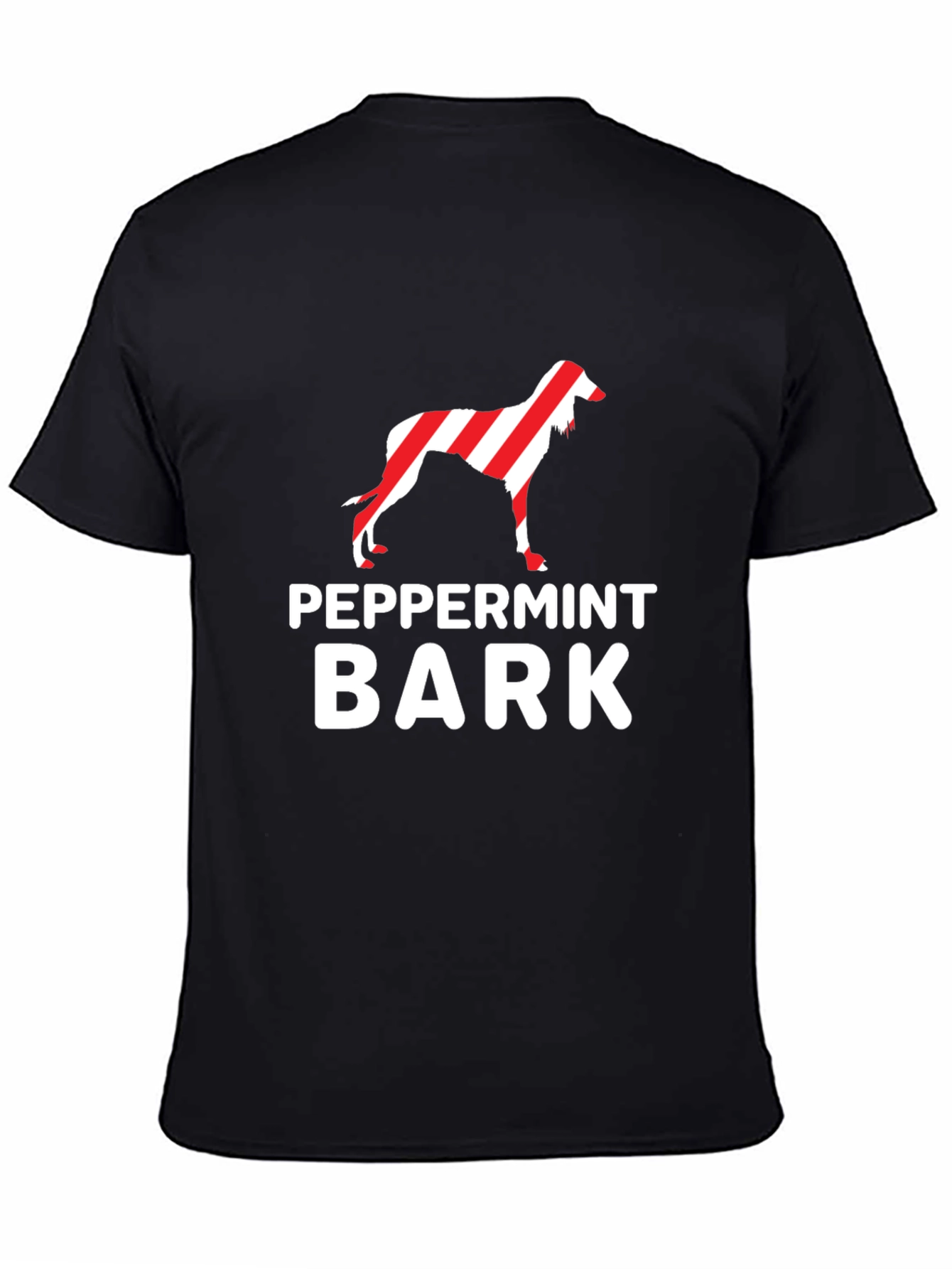 Peppermint Bark Dog Graphic T-Shirt