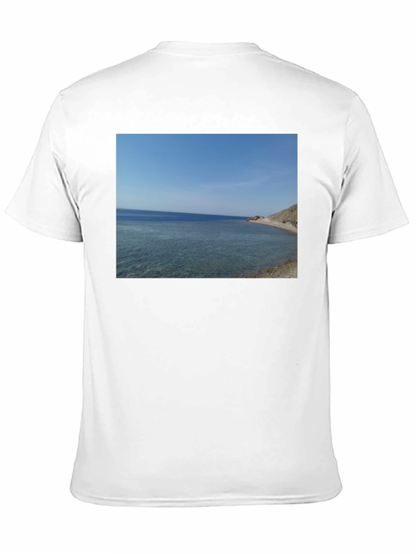 Beach View Graphic Tee - Classic Black