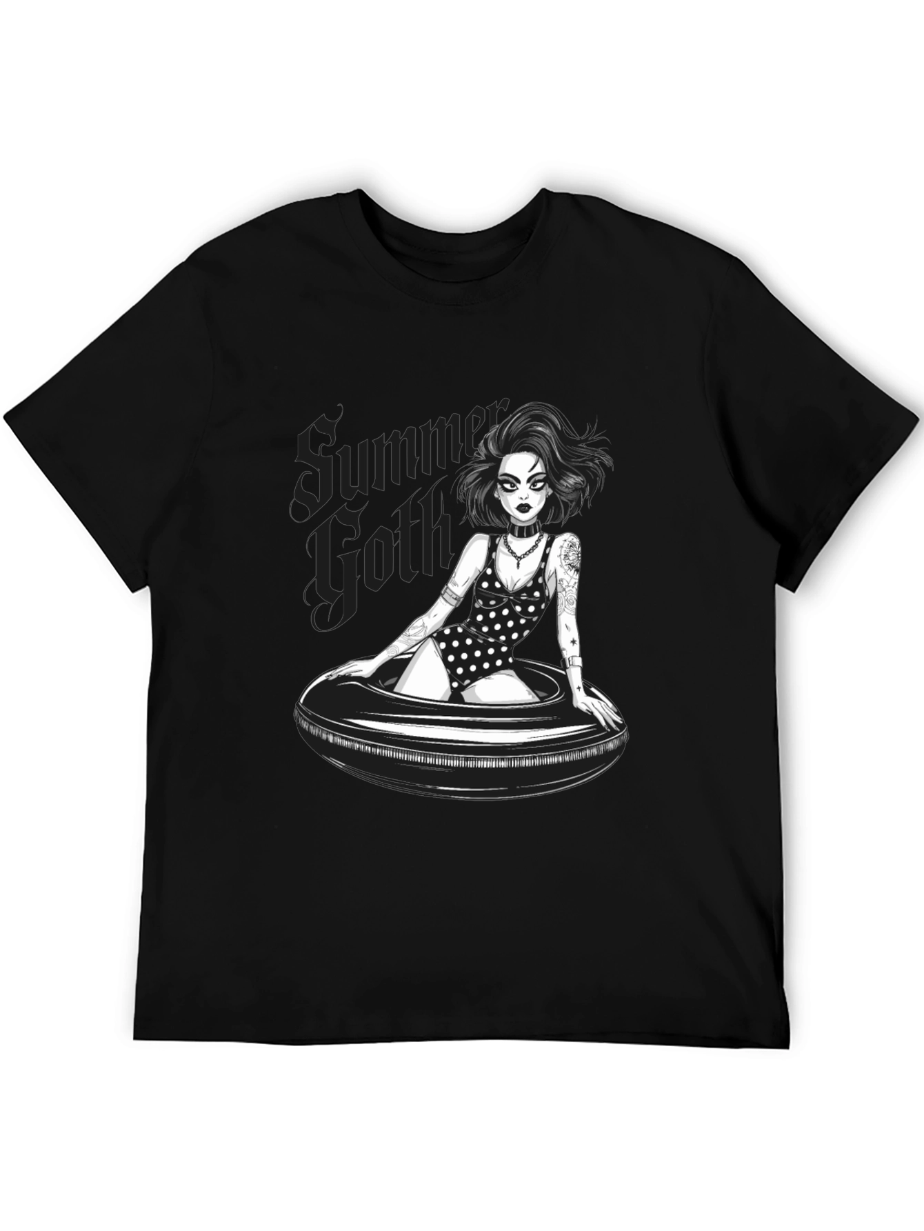 Summer Goth T-Shirt - Dark Humor Graphic Tee