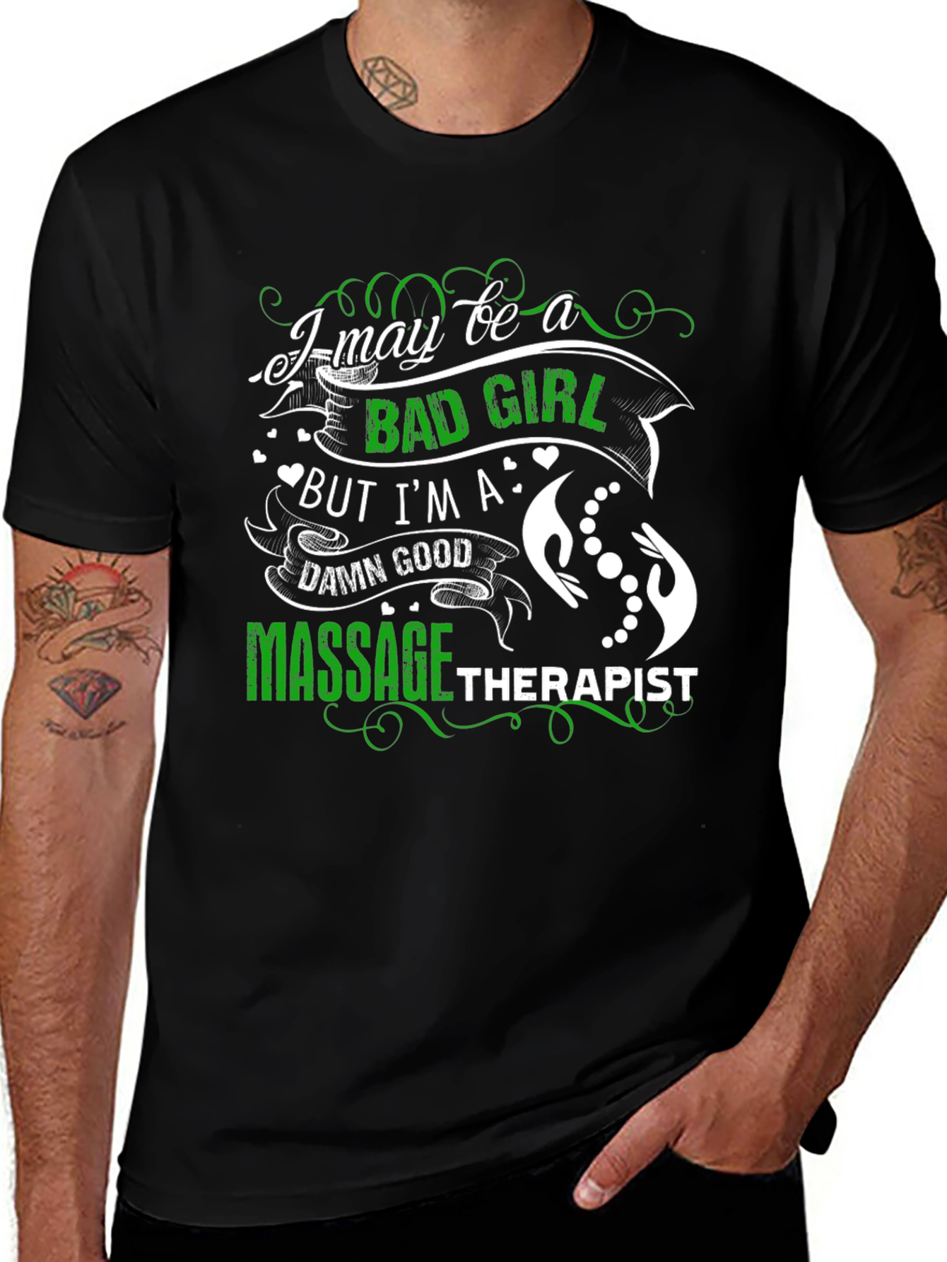 Bad Girl Massage Therapist T-Shirt