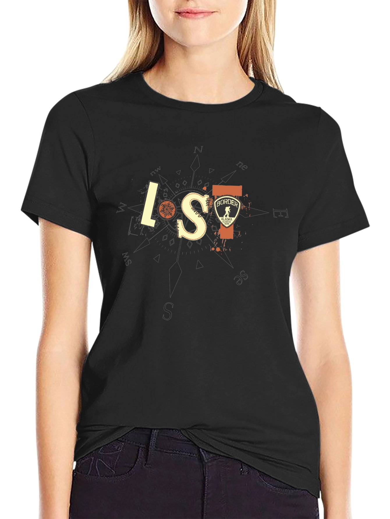 Lost Border Alaska Graphic T-Shirt