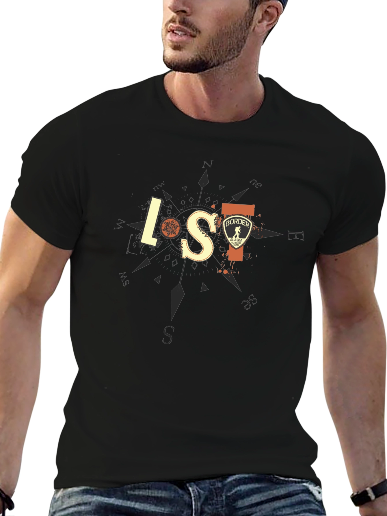 Lost Border Alaska Graphic T-Shirt