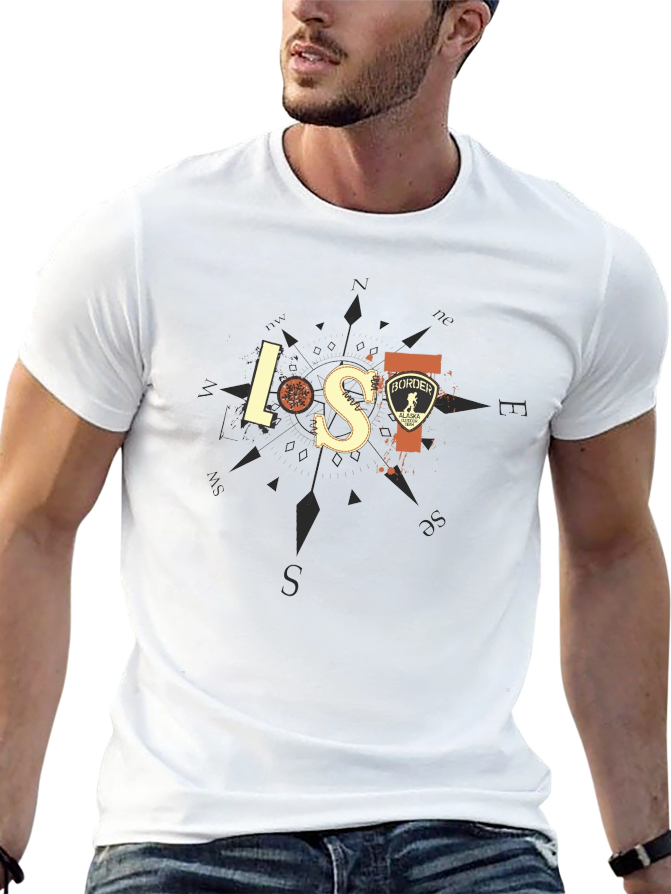 Lost Border Alaska Graphic T-Shirt
