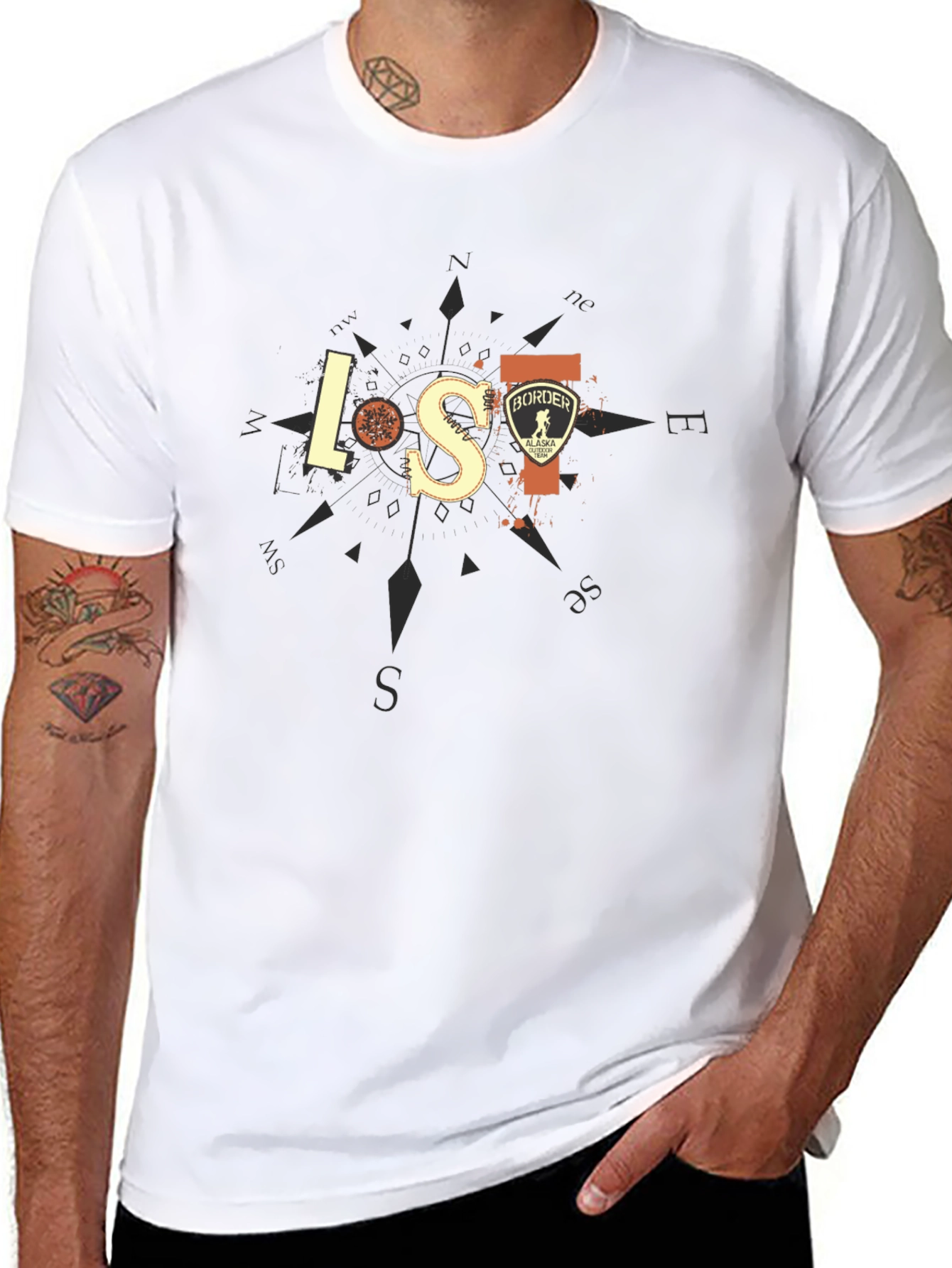 Lost Border Alaska Graphic T-Shirt