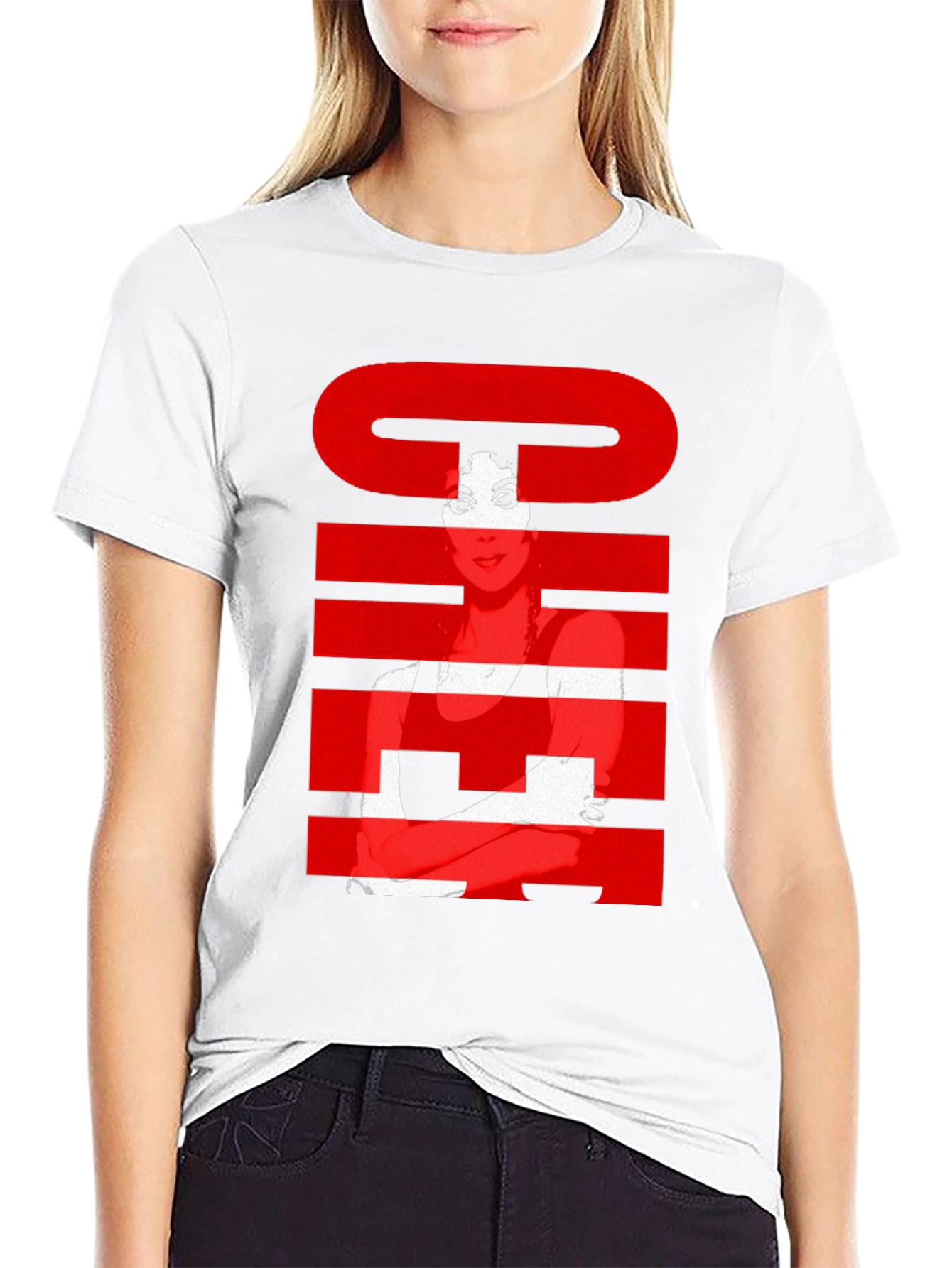 Cher Graphic T-Shirt - Black