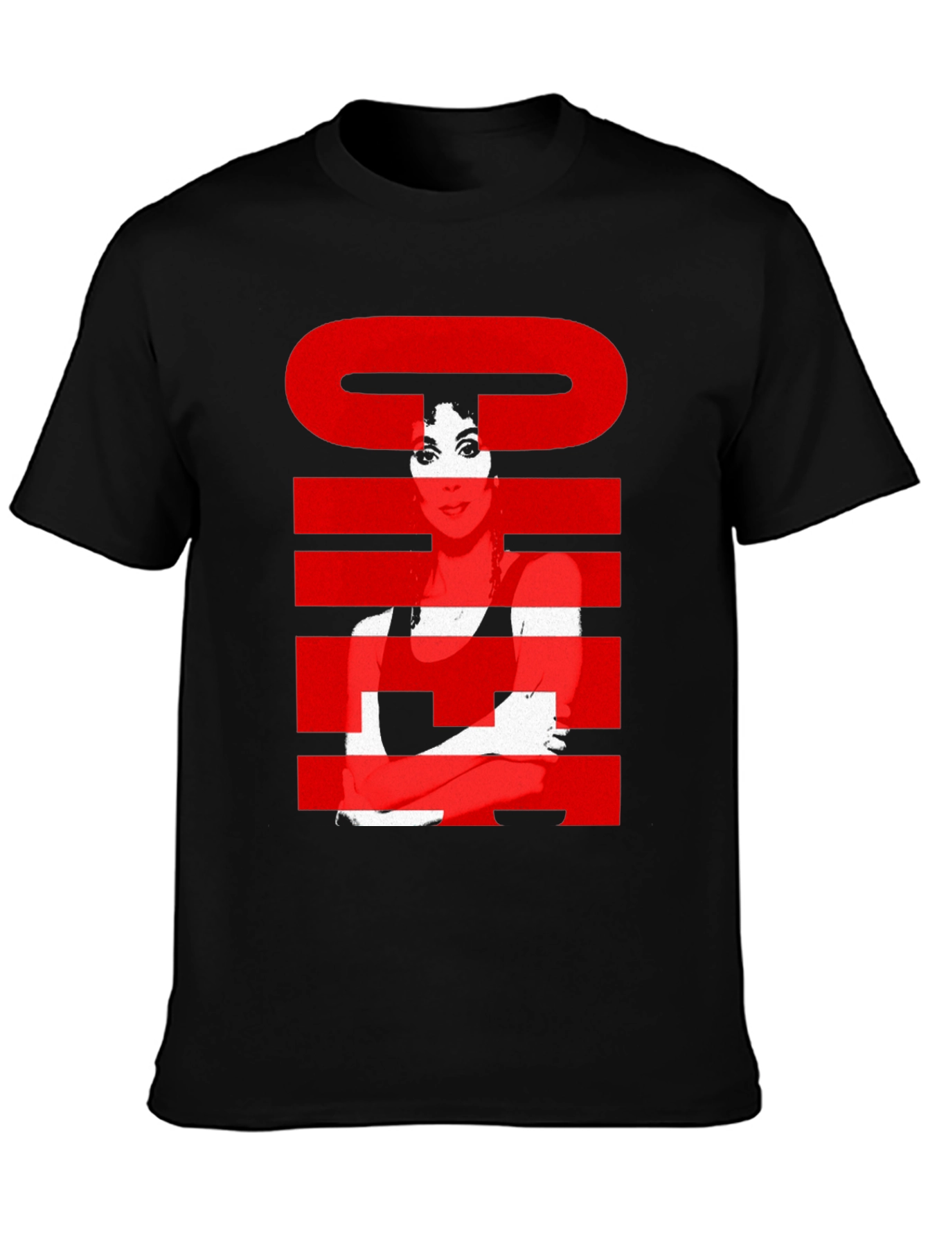 Cher Graphic T-Shirt - Black