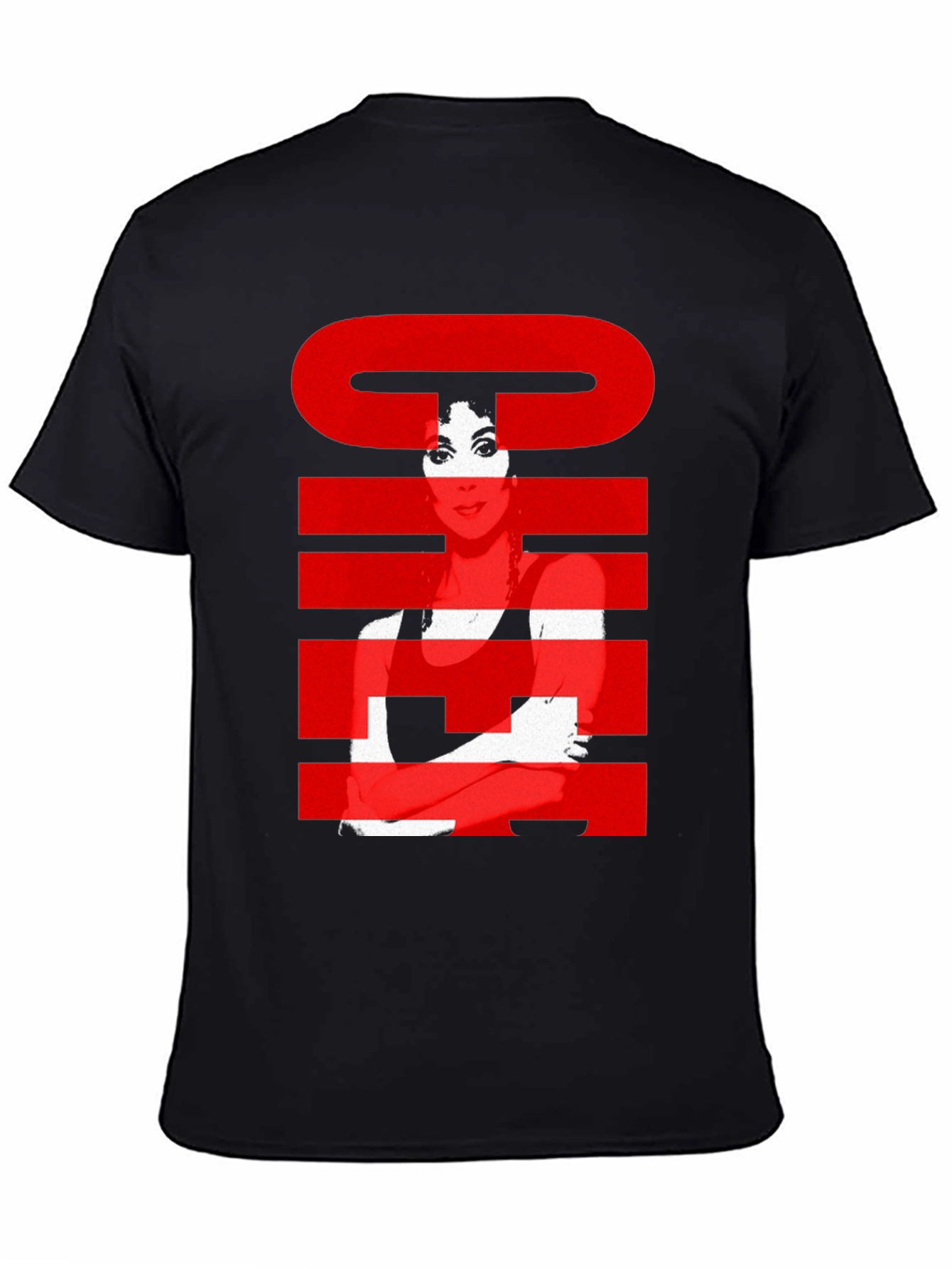 Cher Graphic T-Shirt - Black