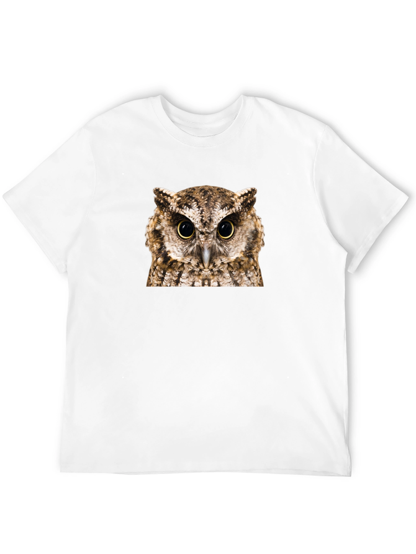 Owl Graphic T-Shirt - Mens Black Tee