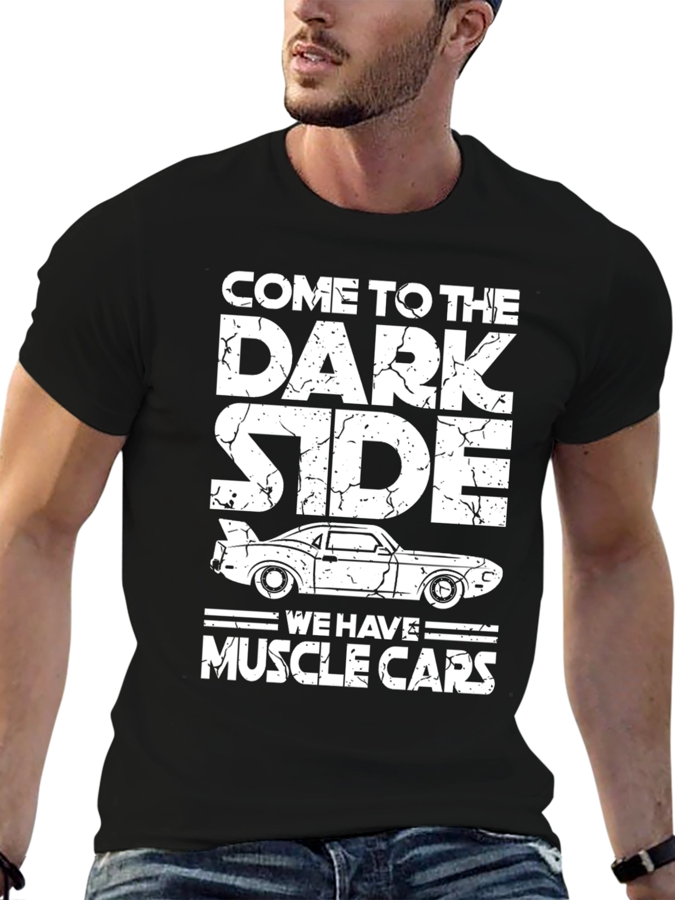 Come to the Dark Side Muscle Car T-Shirt
