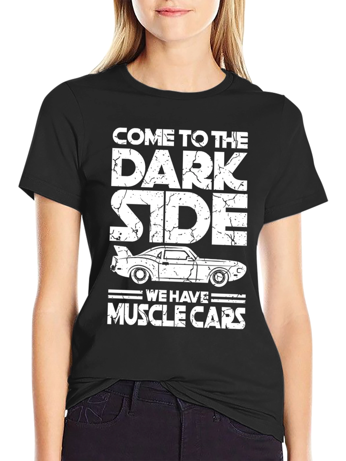 Come to the Dark Side Muscle Car T-Shirt
