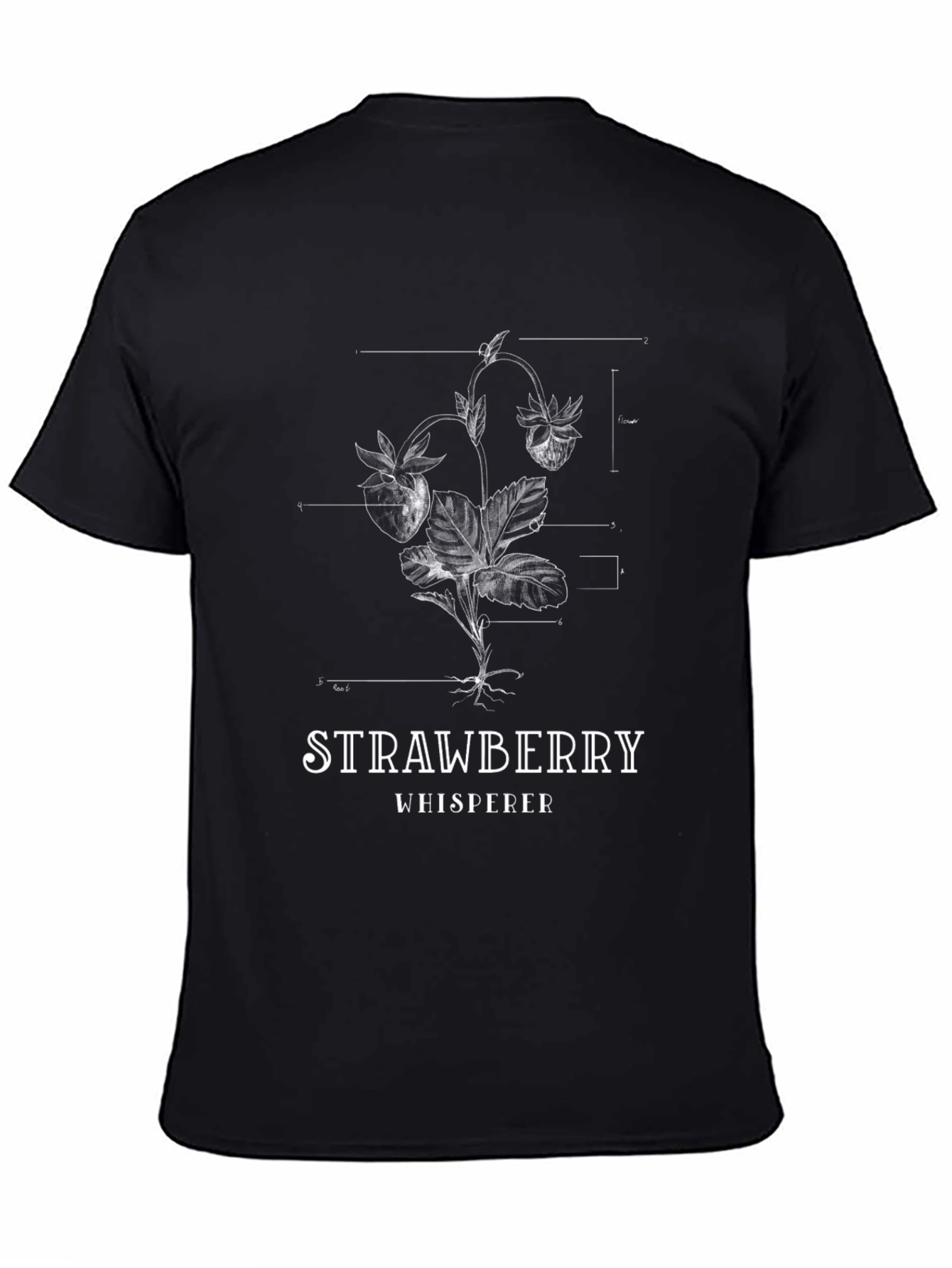 Strawberry Whisperer Graphic T-Shirt