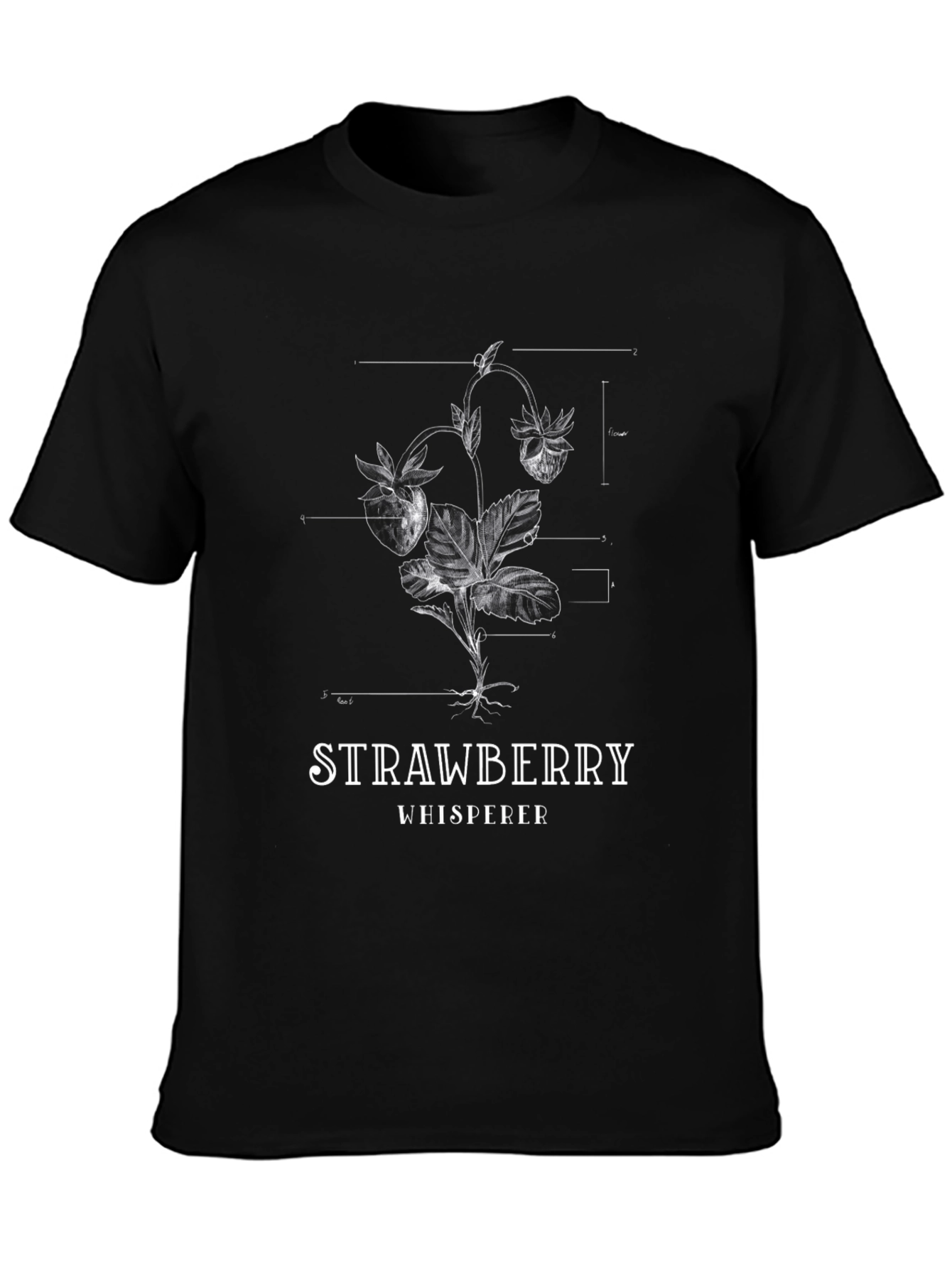 Strawberry Whisperer Graphic T-Shirt
