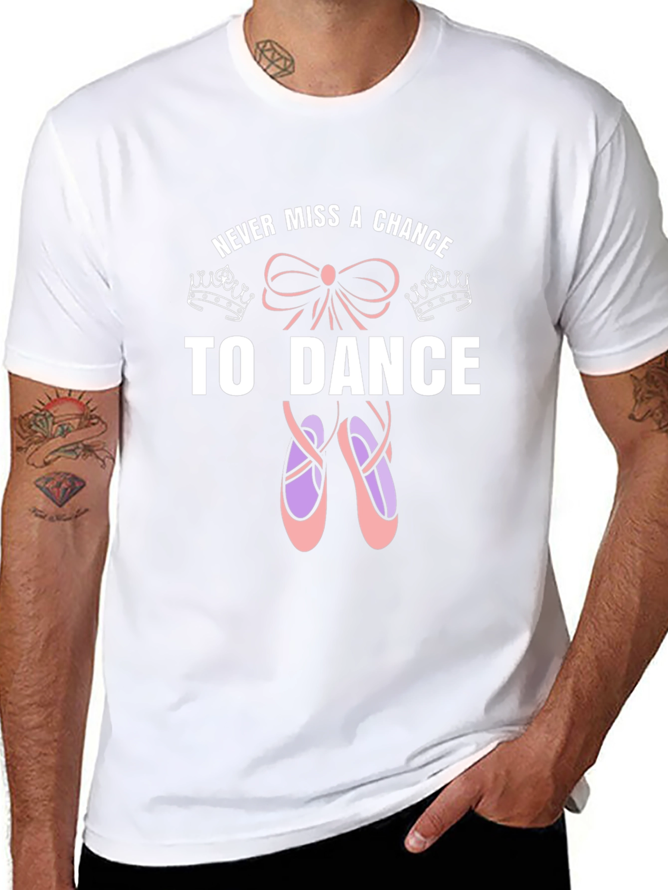Never Miss a Chance to Dance Ballet T-Shirt