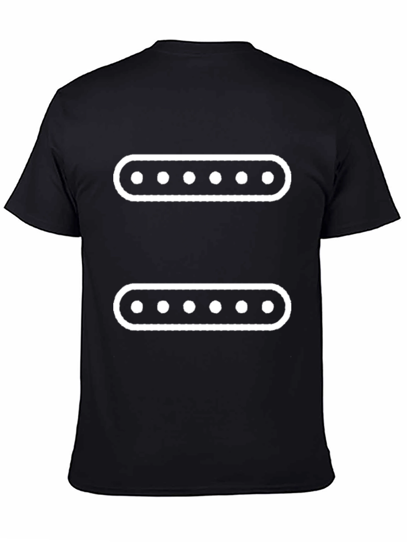 Cool Black T-Shirt with Equalizer Graphic