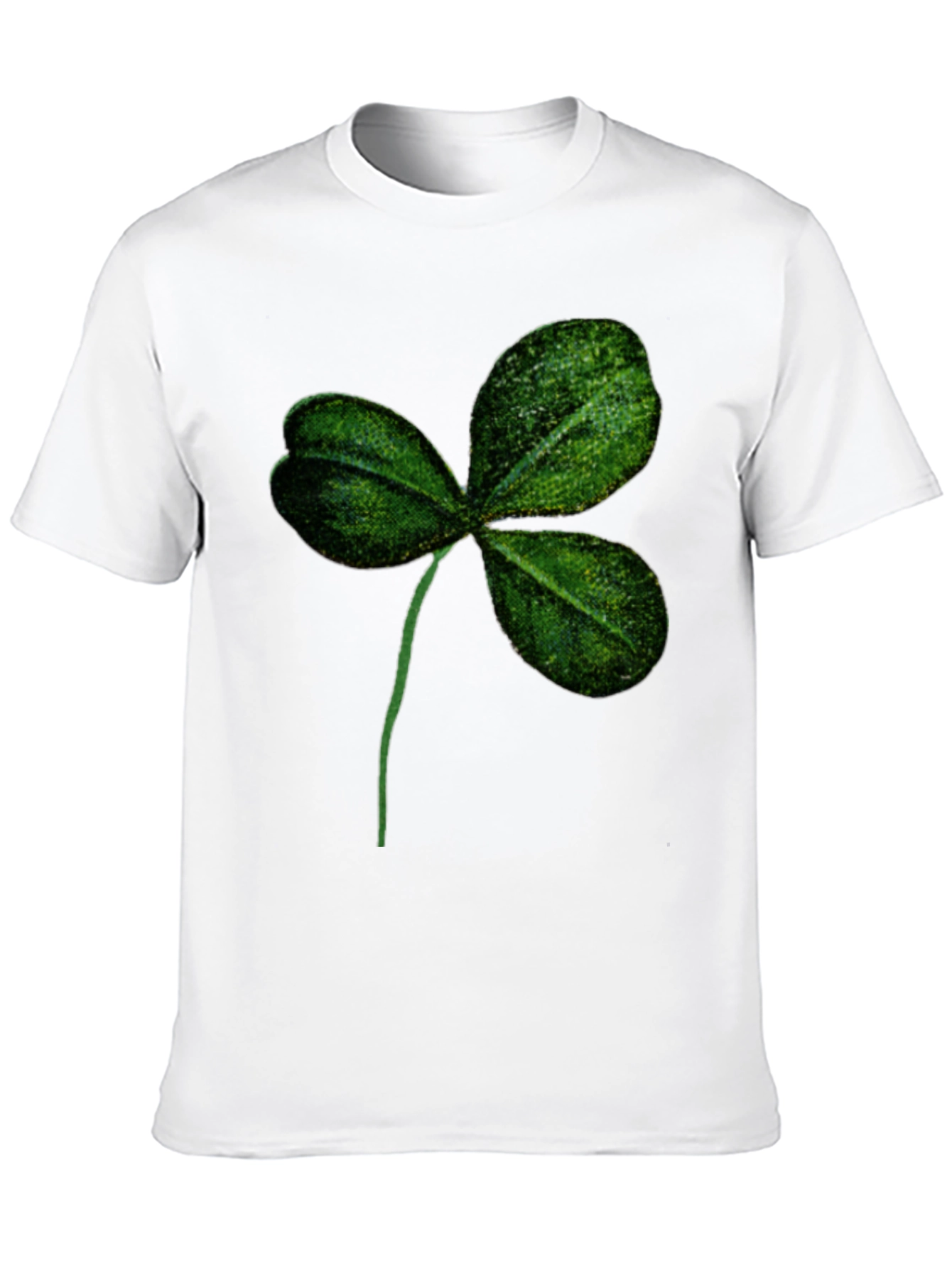 Shamrock T-Shirt: Lucky Irish Green Clover Tee