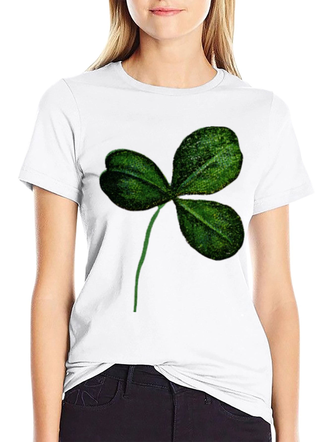 Shamrock T-Shirt: Lucky Irish Green Clover Tee