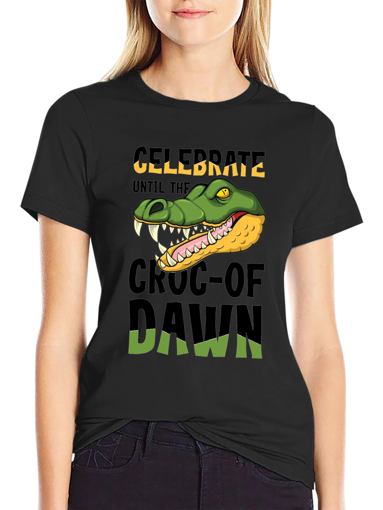Celebrate Croc-of-Dawn Graphic Tee