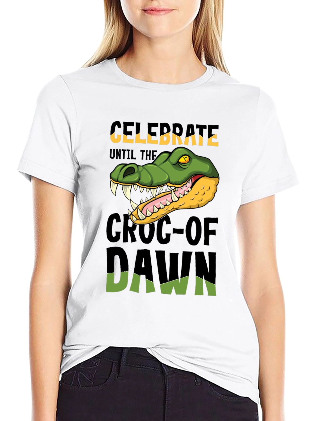 Celebrate Croc-of-Dawn Graphic Tee
