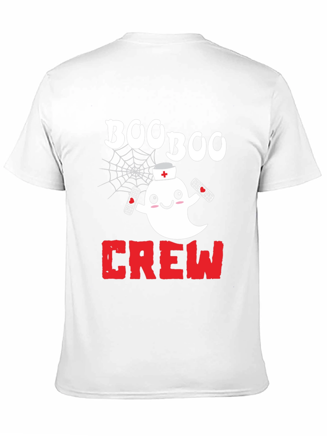 Boo Boo Crew Halloween Nurse Ghost T-Shirt