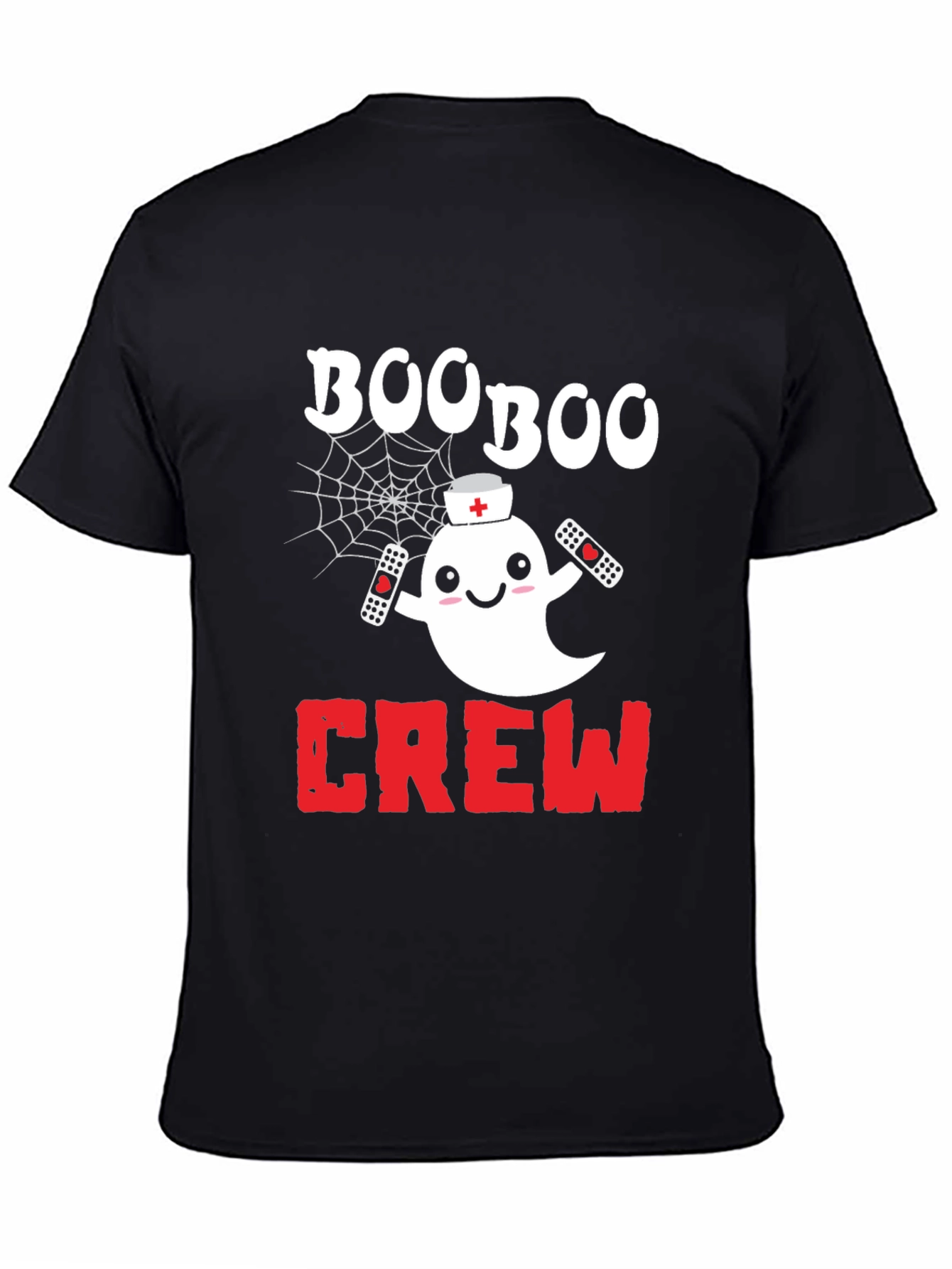 Boo Boo Crew Halloween Nurse Ghost T-Shirt