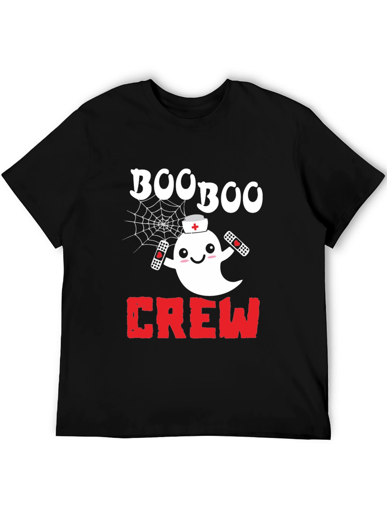 Boo Boo Crew Halloween Nurse Ghost T-Shirt