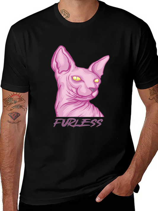 Furless Cat T-Shirt - Sphynx Cat Tee