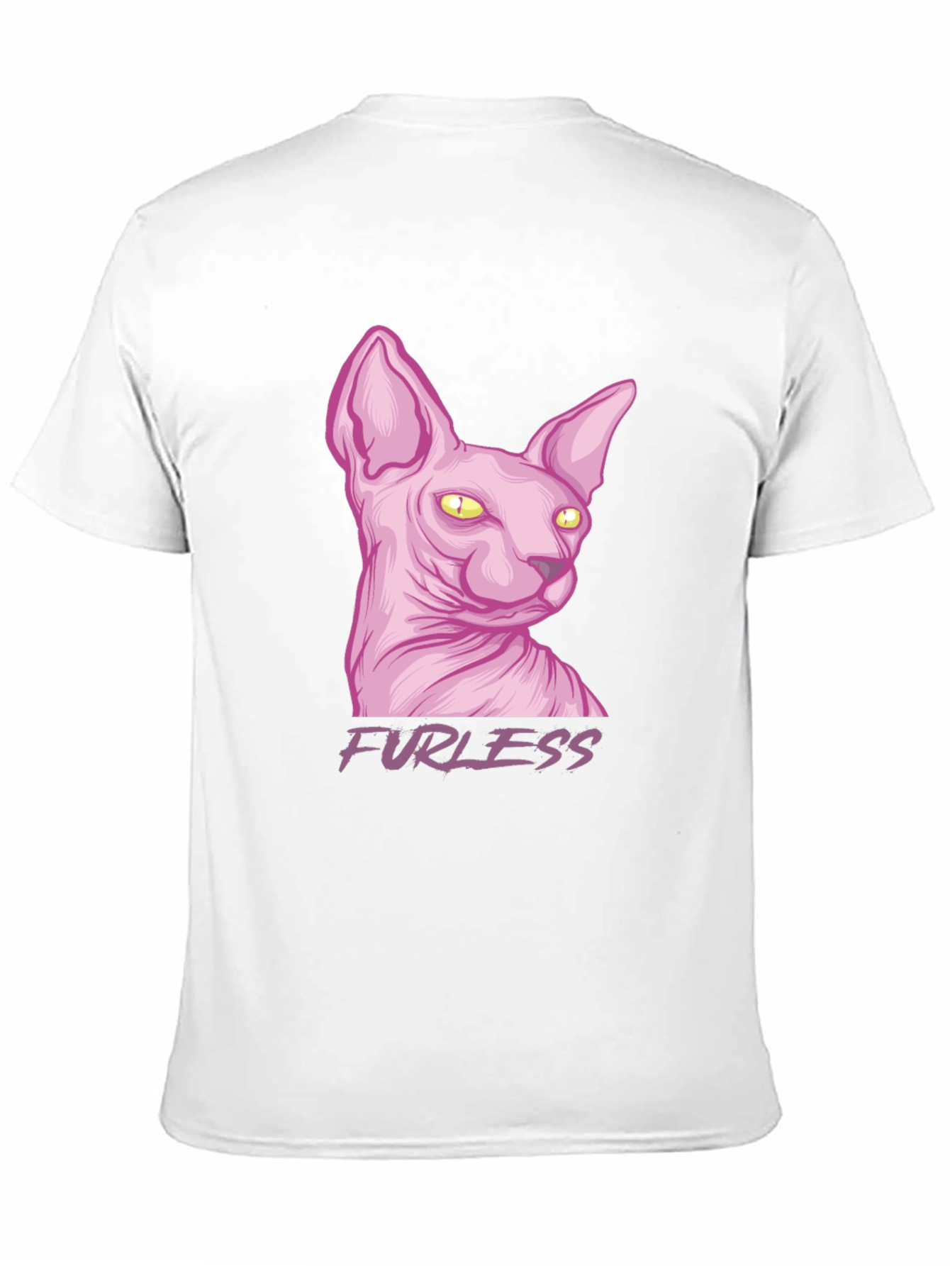 Furless Cat T-Shirt - Sphynx Cat Tee