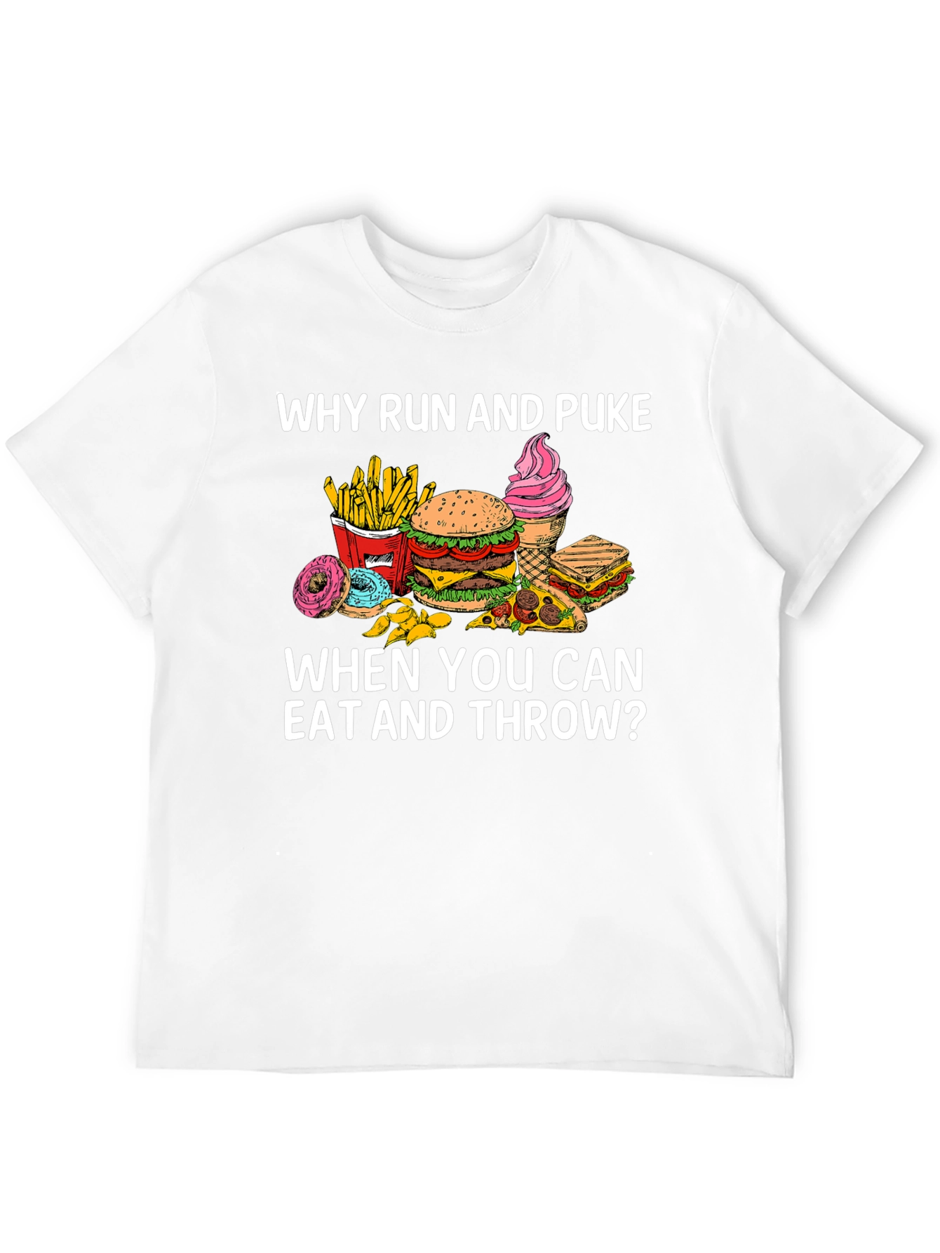 Eat and Throw Graphic Tee