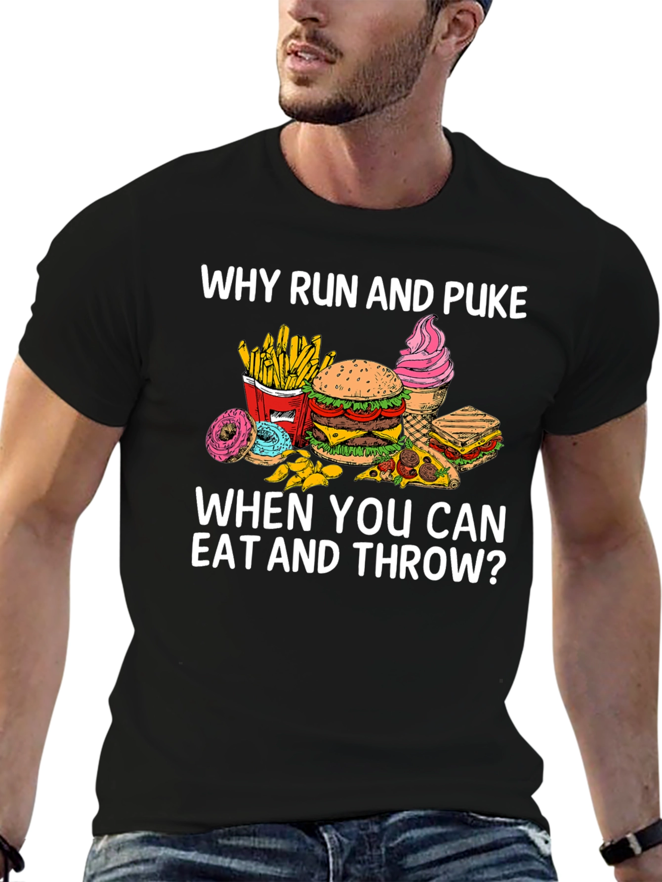 Eat and Throw Graphic Tee