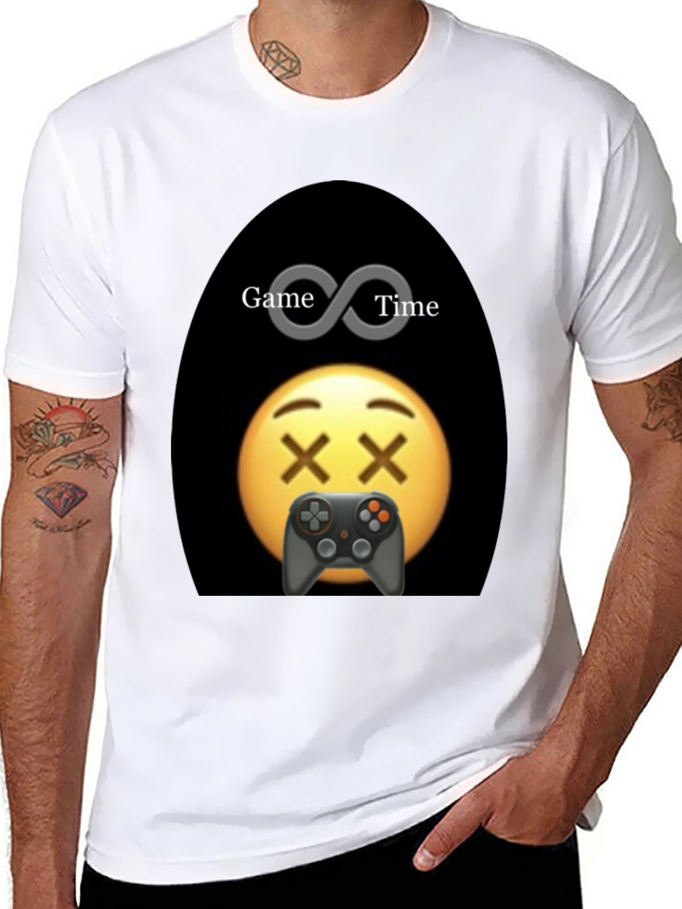 Game Time Emoji T-Shirt