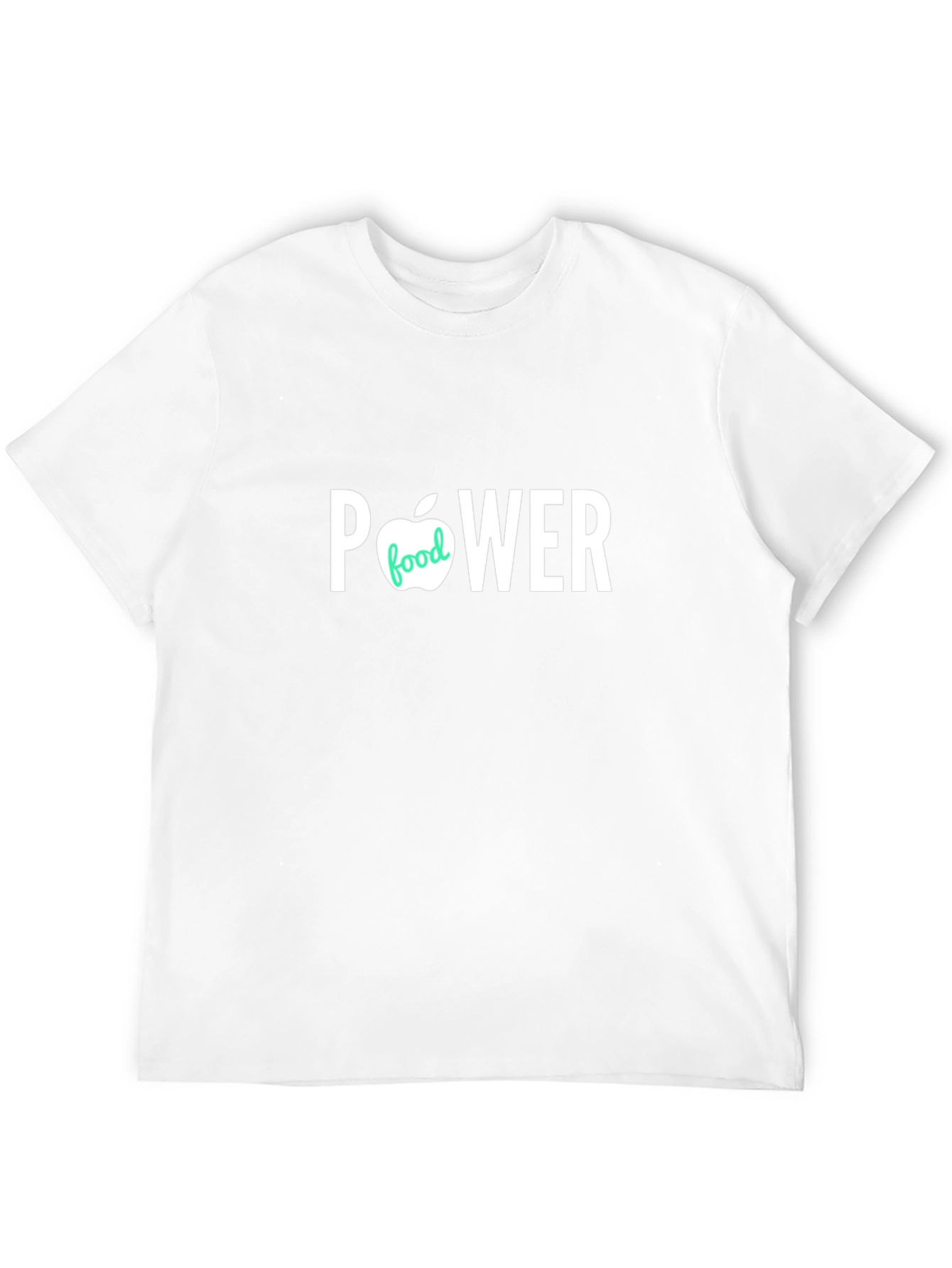 Power Food Graphic T-Shirt - Black