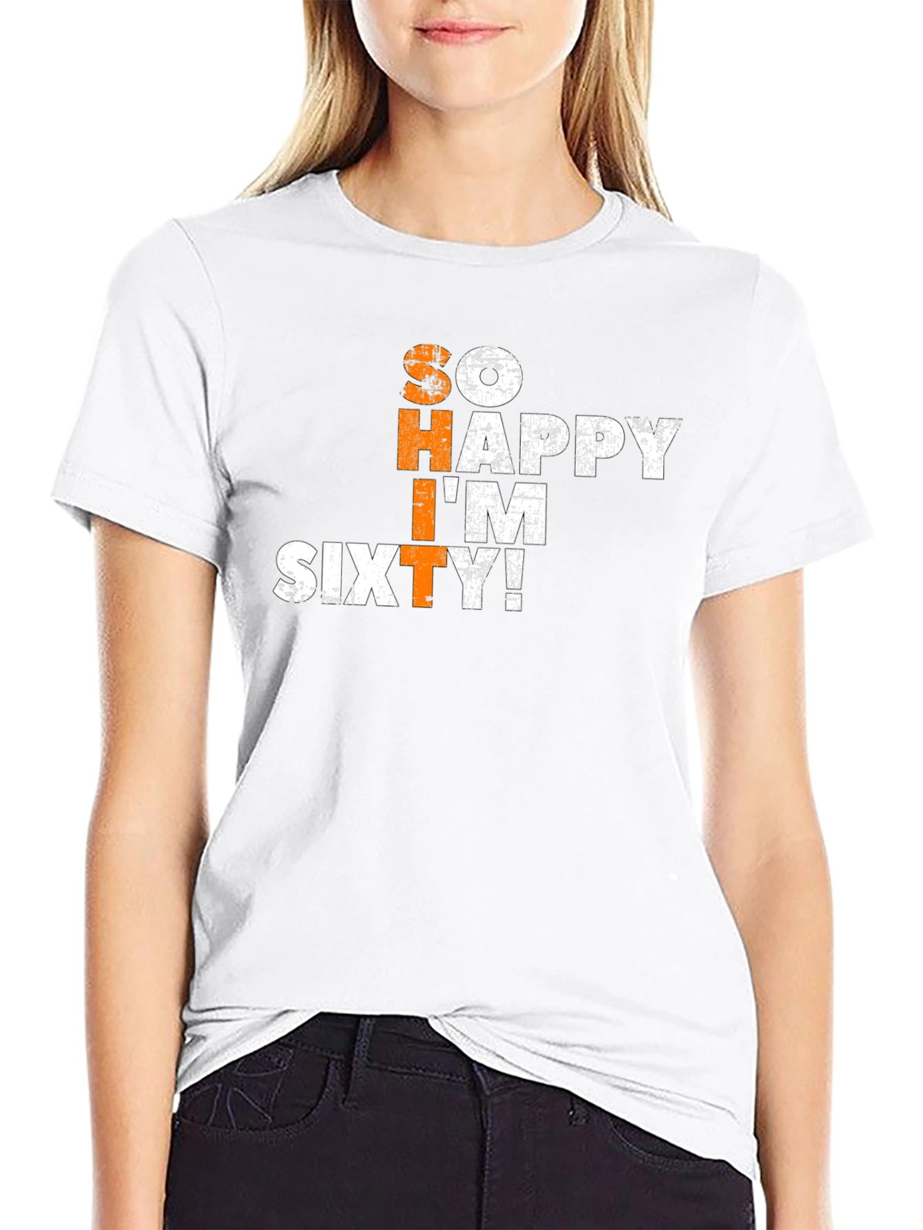 So Happy Im Sixty T-Shirt - Birthday Gift