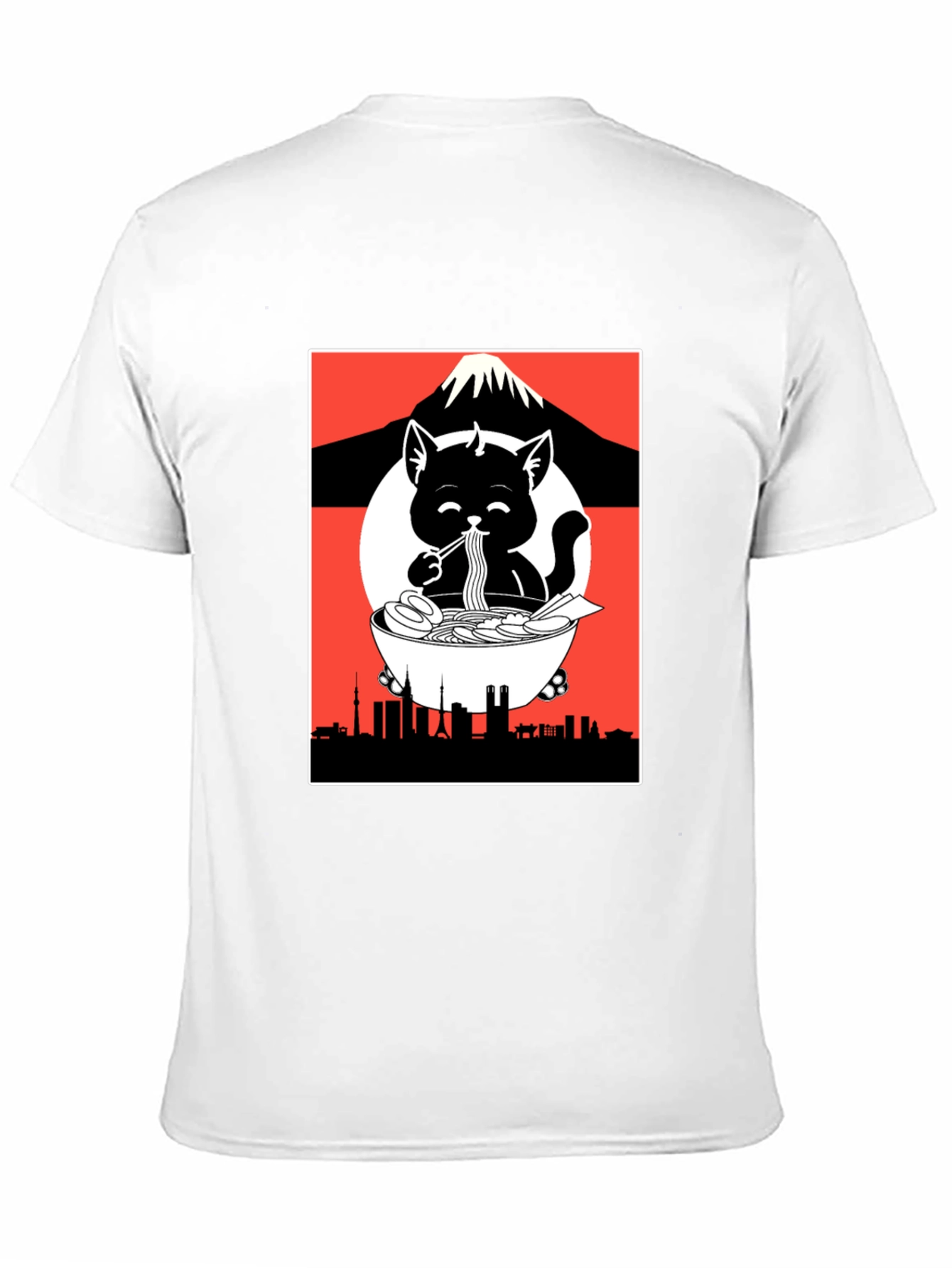 Ramen Cat Graphic Tee