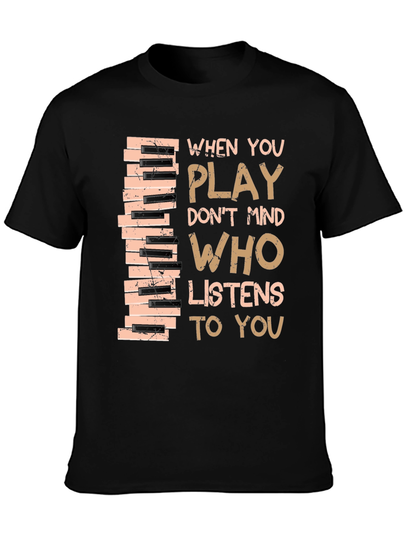 Piano Keys T-Shirt - Musical Inspiration
