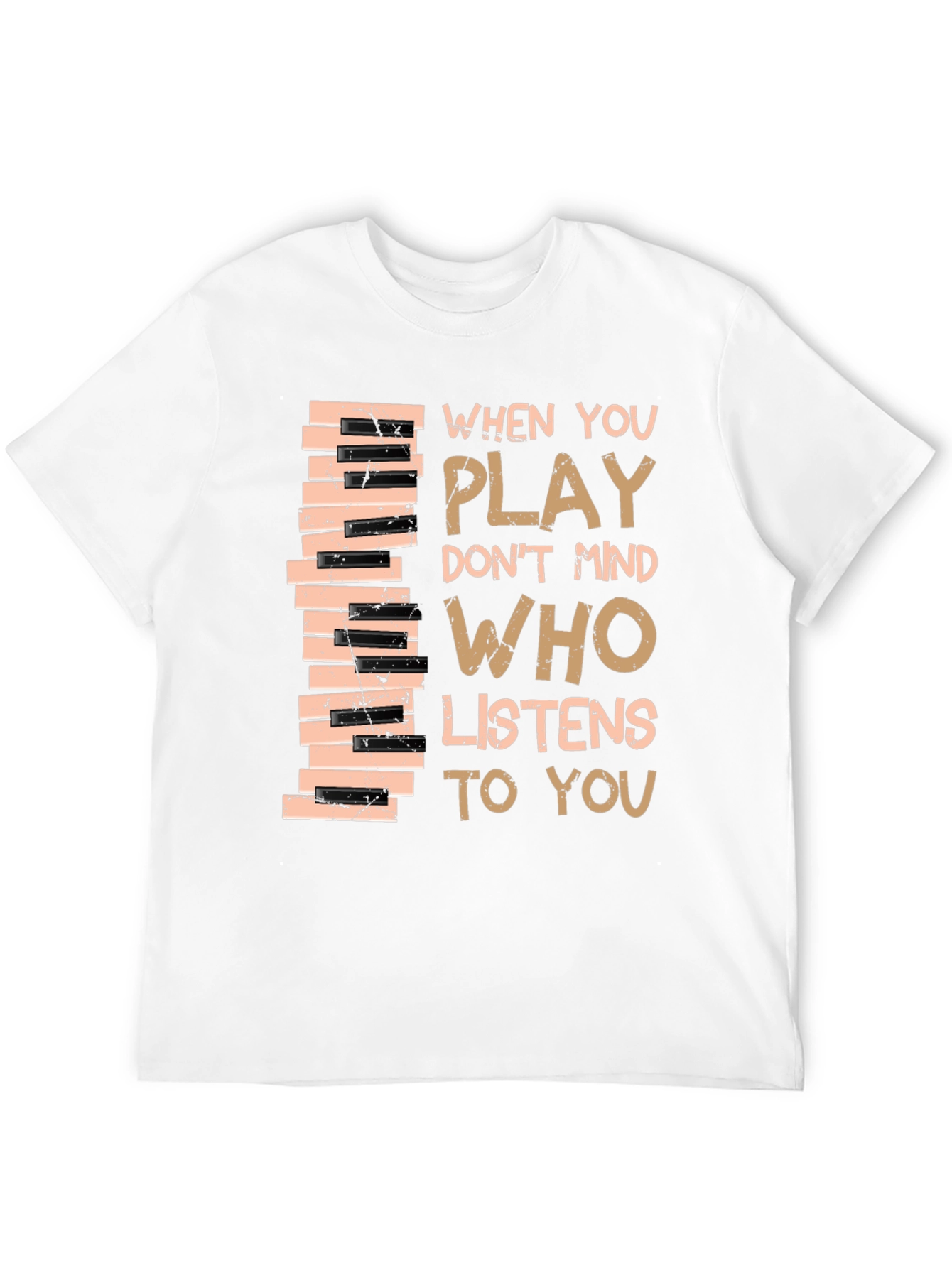 Piano Keys T-Shirt - Musical Inspiration