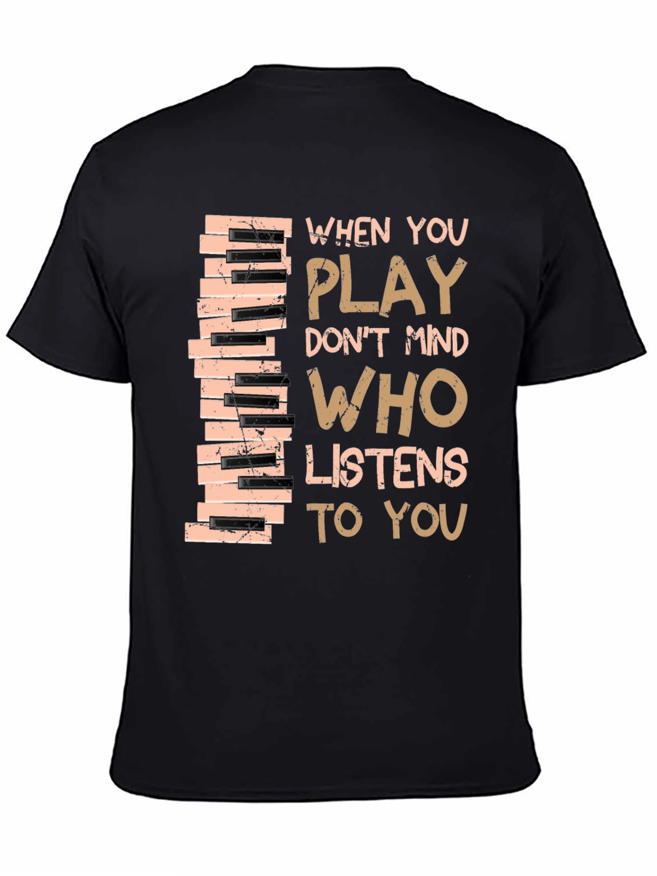Piano Keys T-Shirt - Musical Inspiration