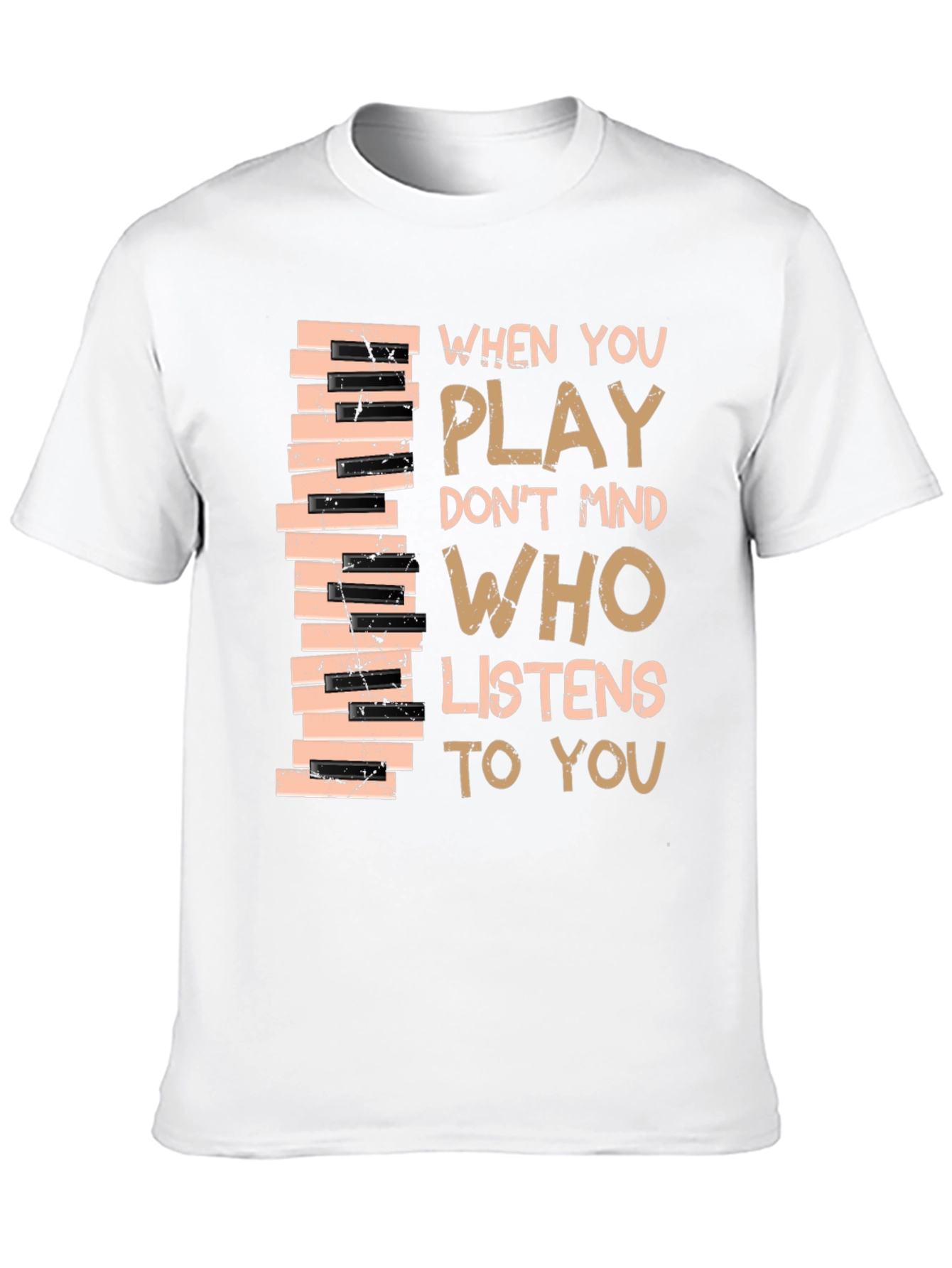 Piano Keys T-Shirt - Musical Inspiration