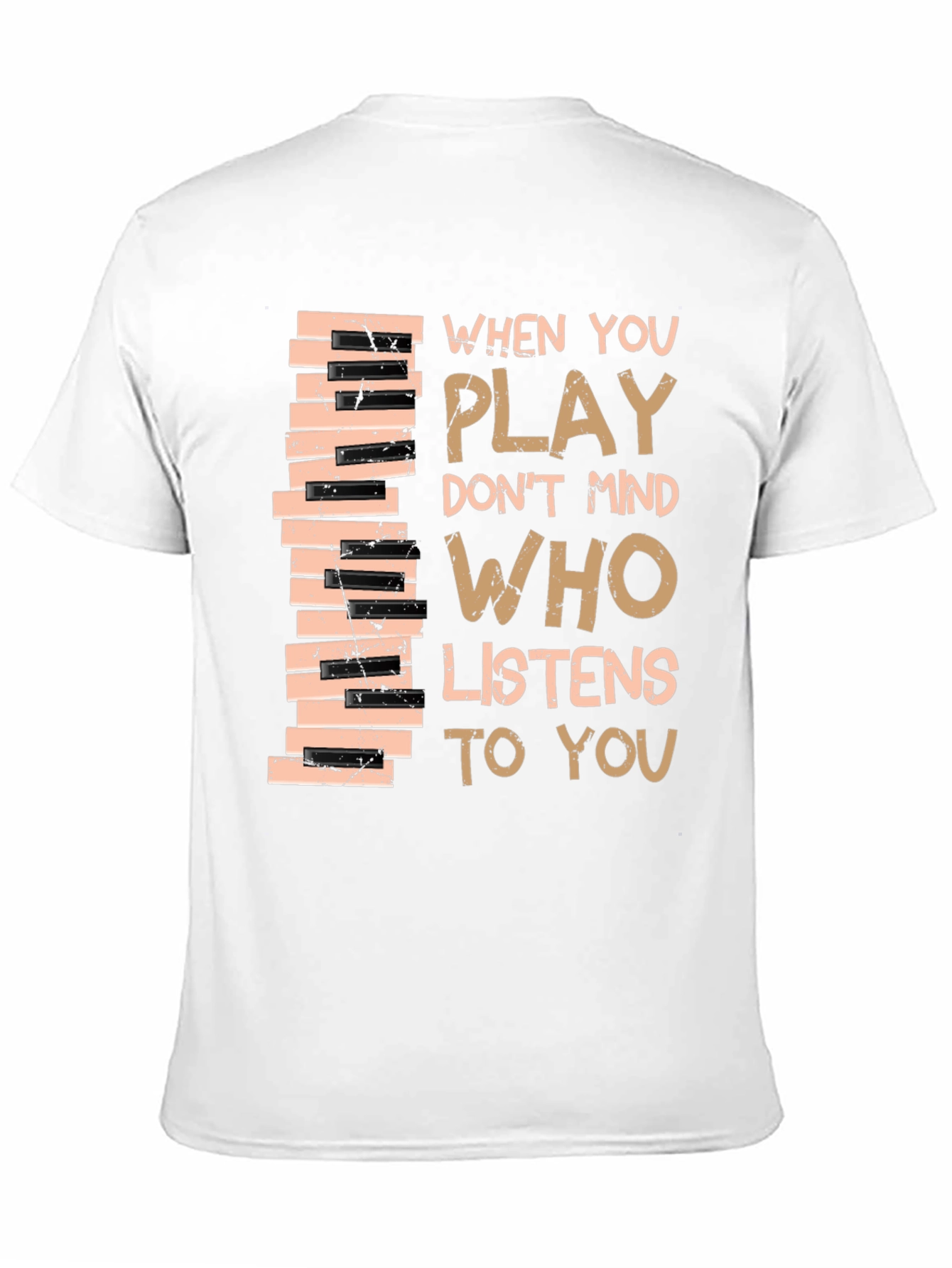 Piano Keys T-Shirt - Musical Inspiration