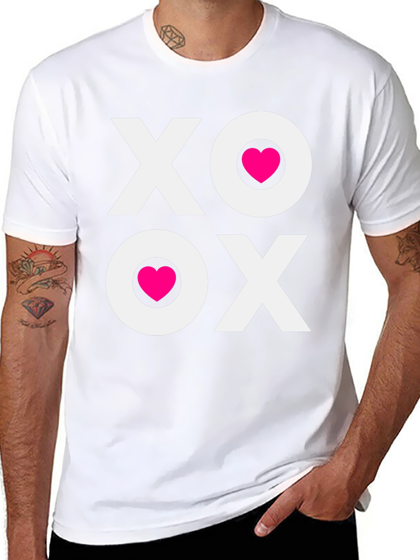 XOXO Heart Graphic Tee